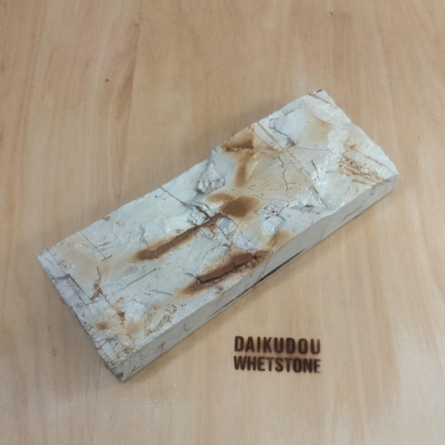 Natural Whetstone White Suita 1138g | Made in Japan, Kyoto, Shohonyama