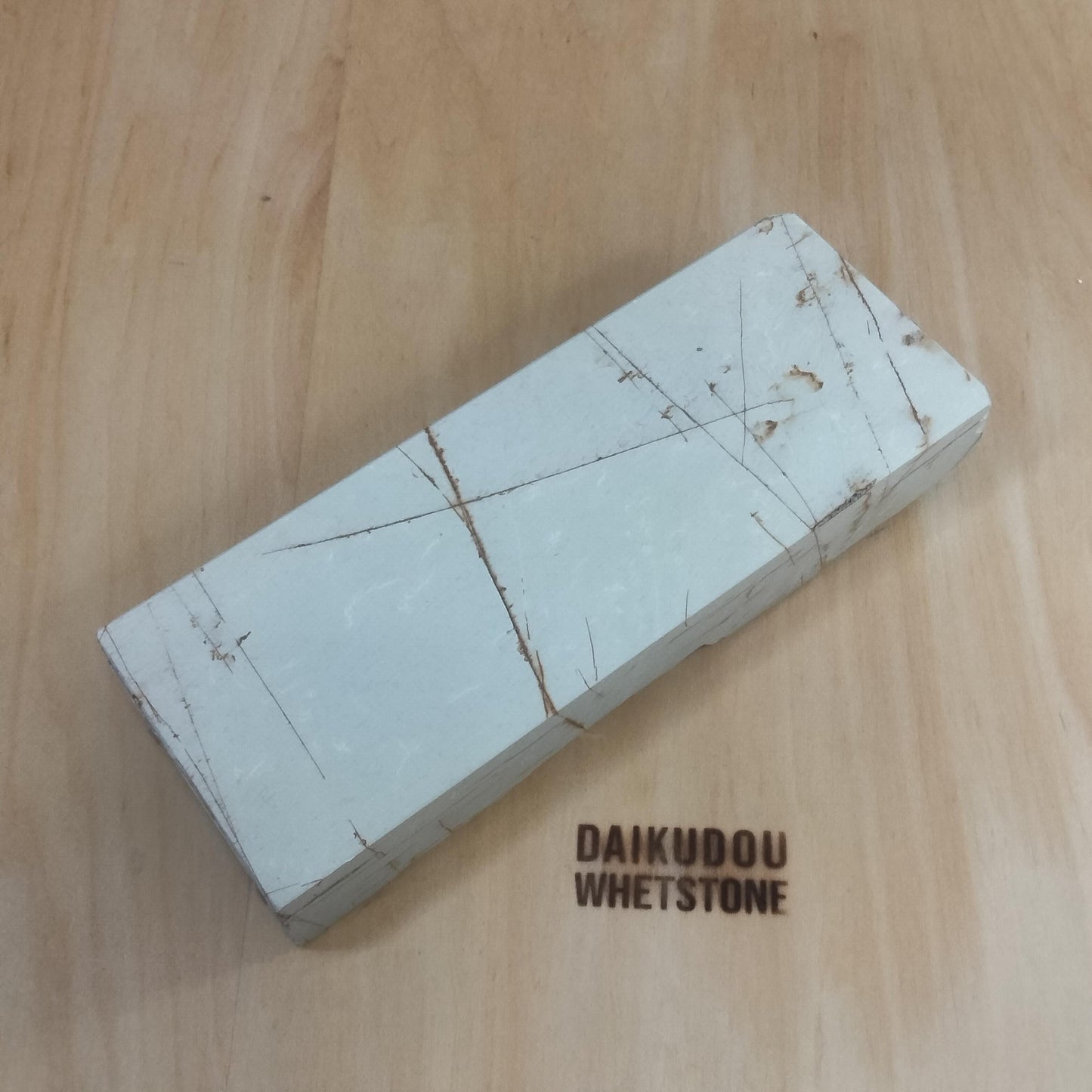 Natural Whetstone White Suita 1138g | Made in Japan, Kyoto, Shohonyama