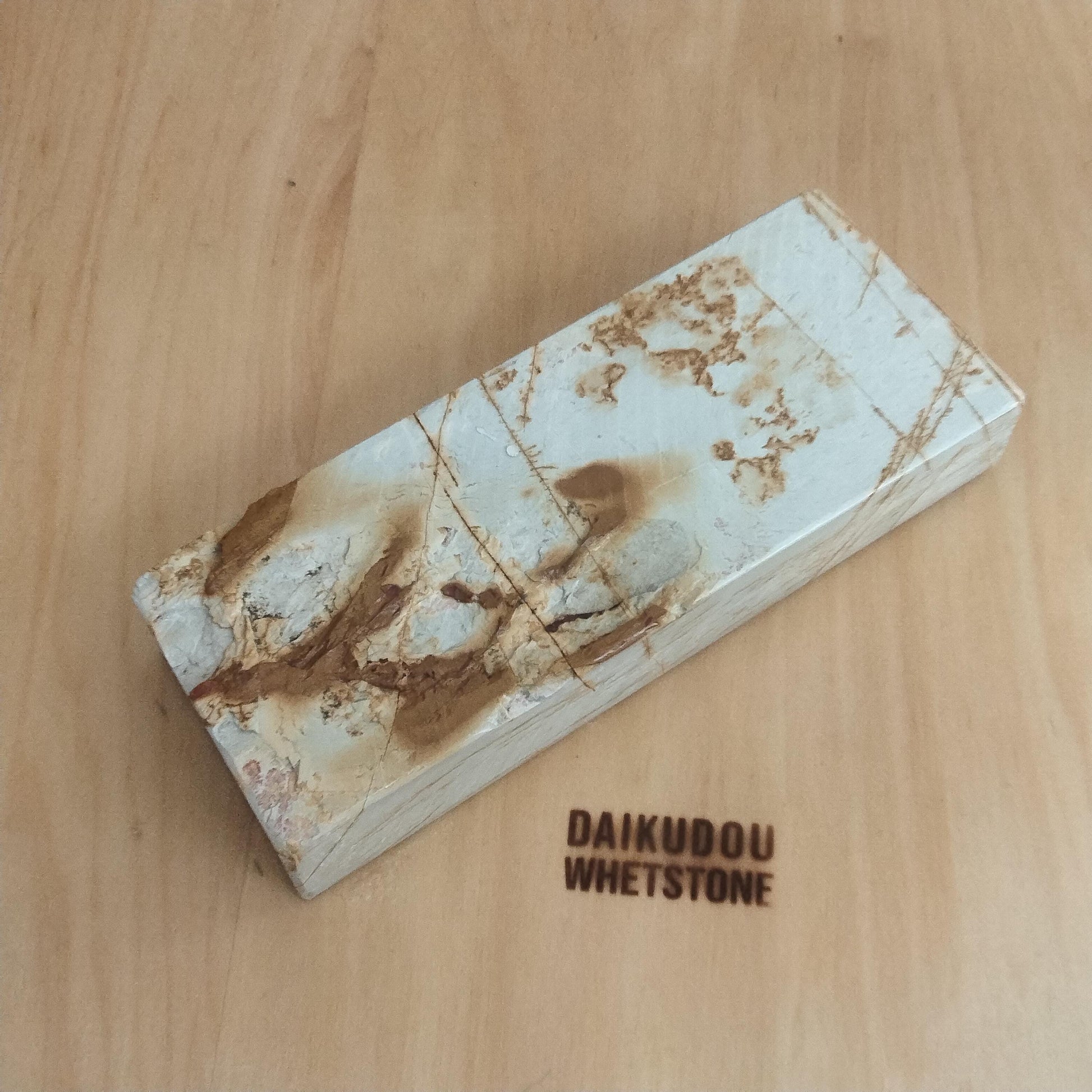 Natural Whetstone White Suita 1369g | Made in Japan, Kyoto, Shohonyama