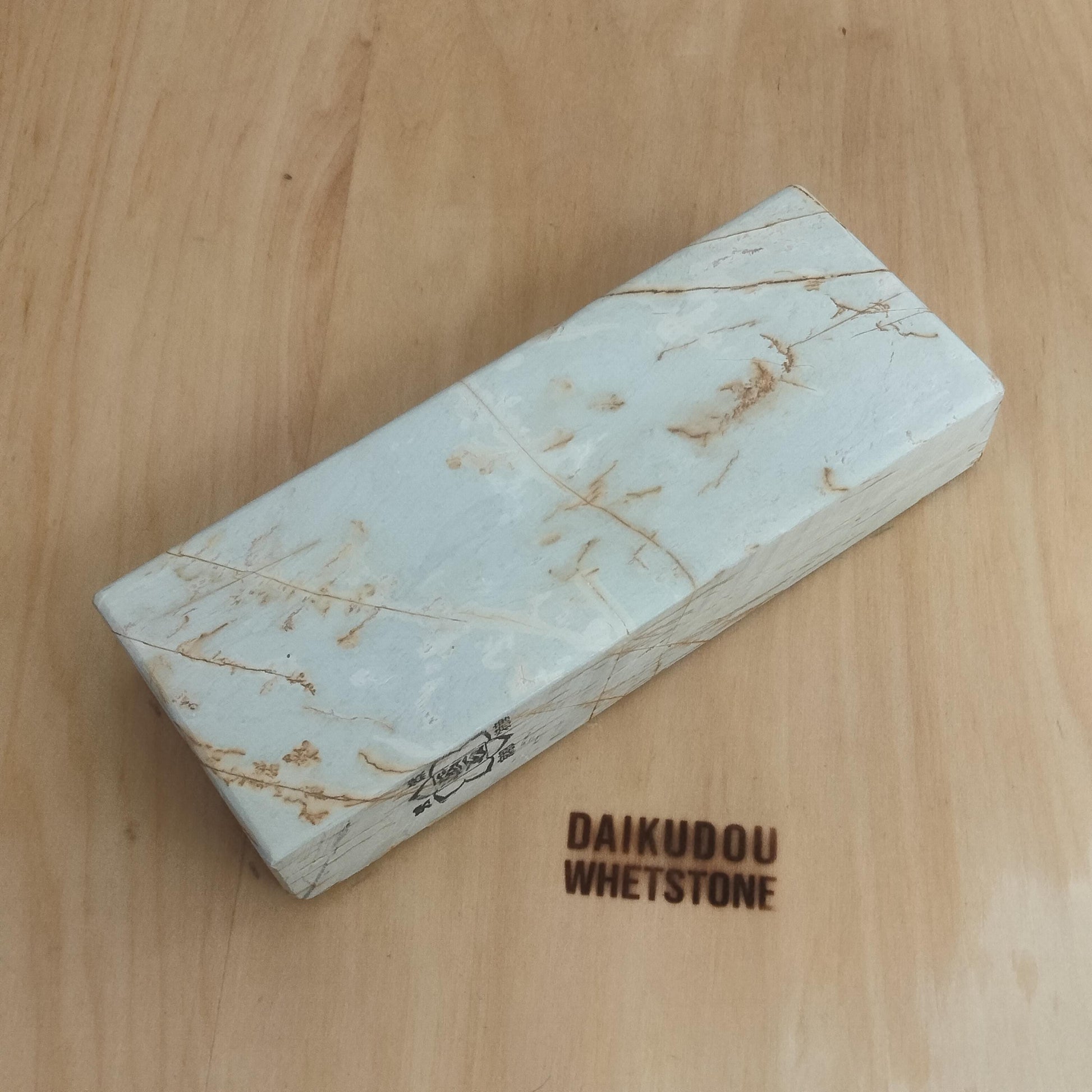 Natural Whetstone White Suita 1369g | Made in Japan, Kyoto, Shohonyama