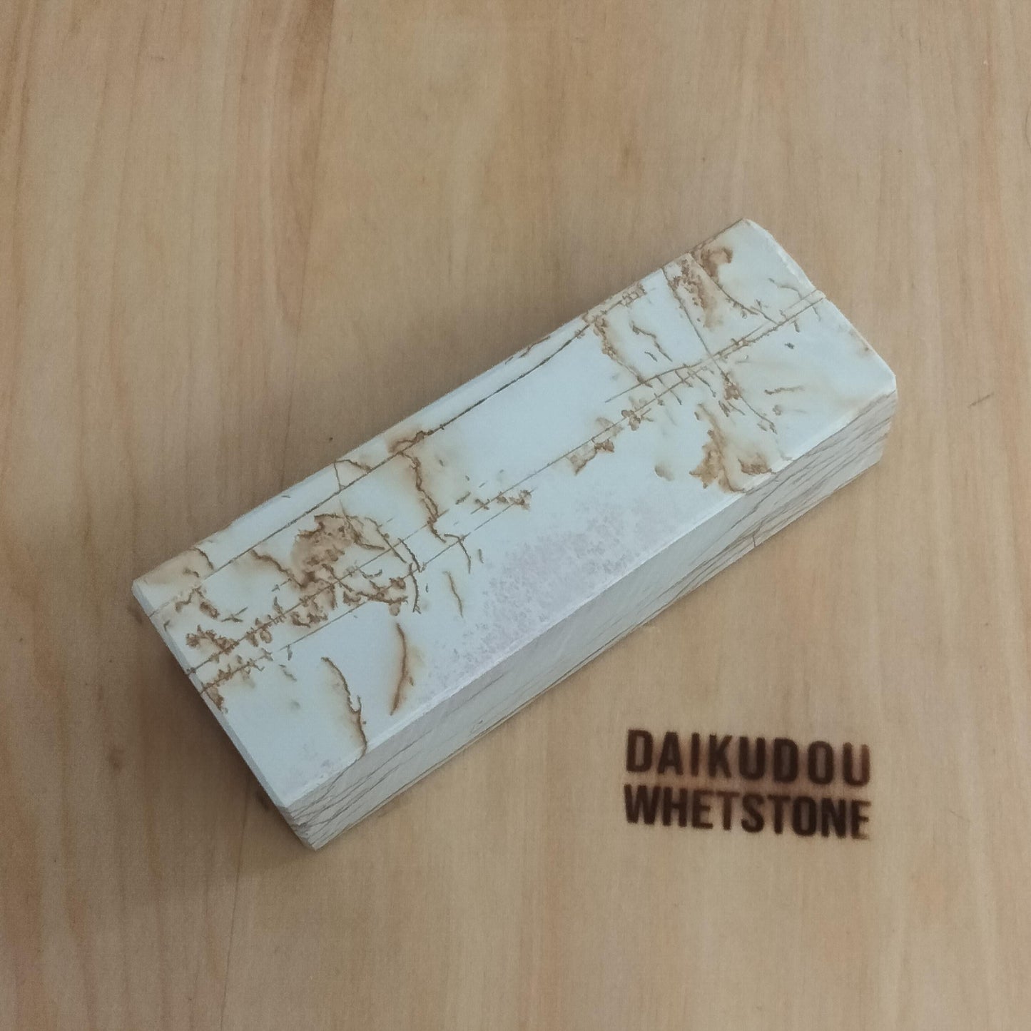 Natural Whetstone Renge White Suita 647g | Made in Japan, Kyoto, Shohonyama