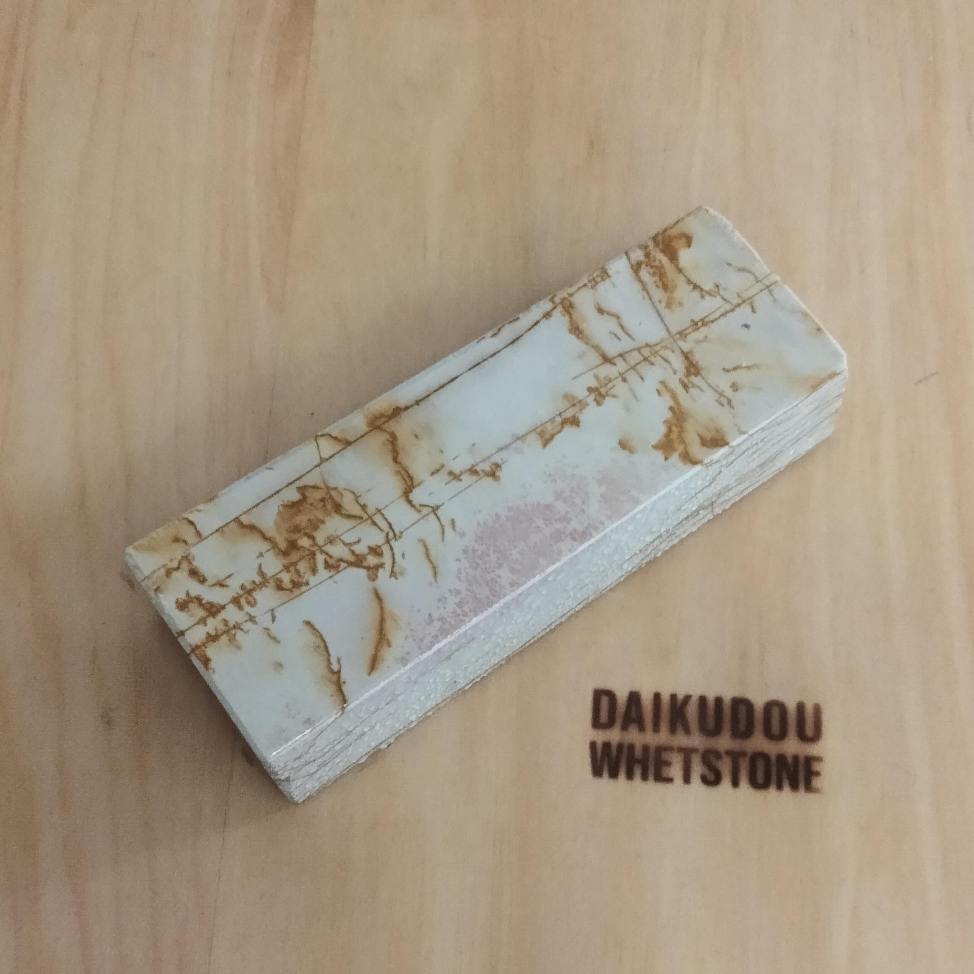 Natural Whetstone Renge White Suita 647g | Made in Japan, Kyoto, Shohonyama