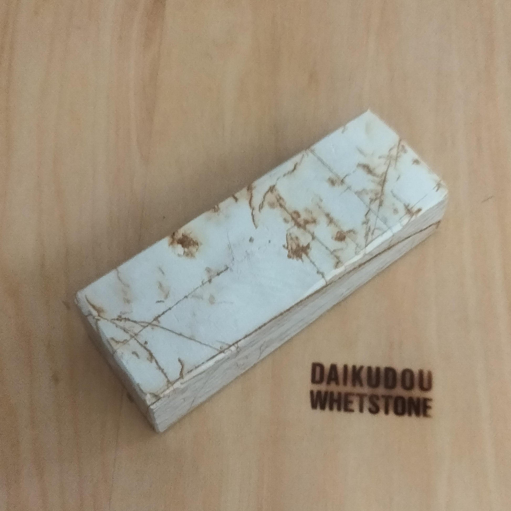 Natural Whetstone Renge White Suita 647g | Made in Japan, Kyoto, Shohonyama