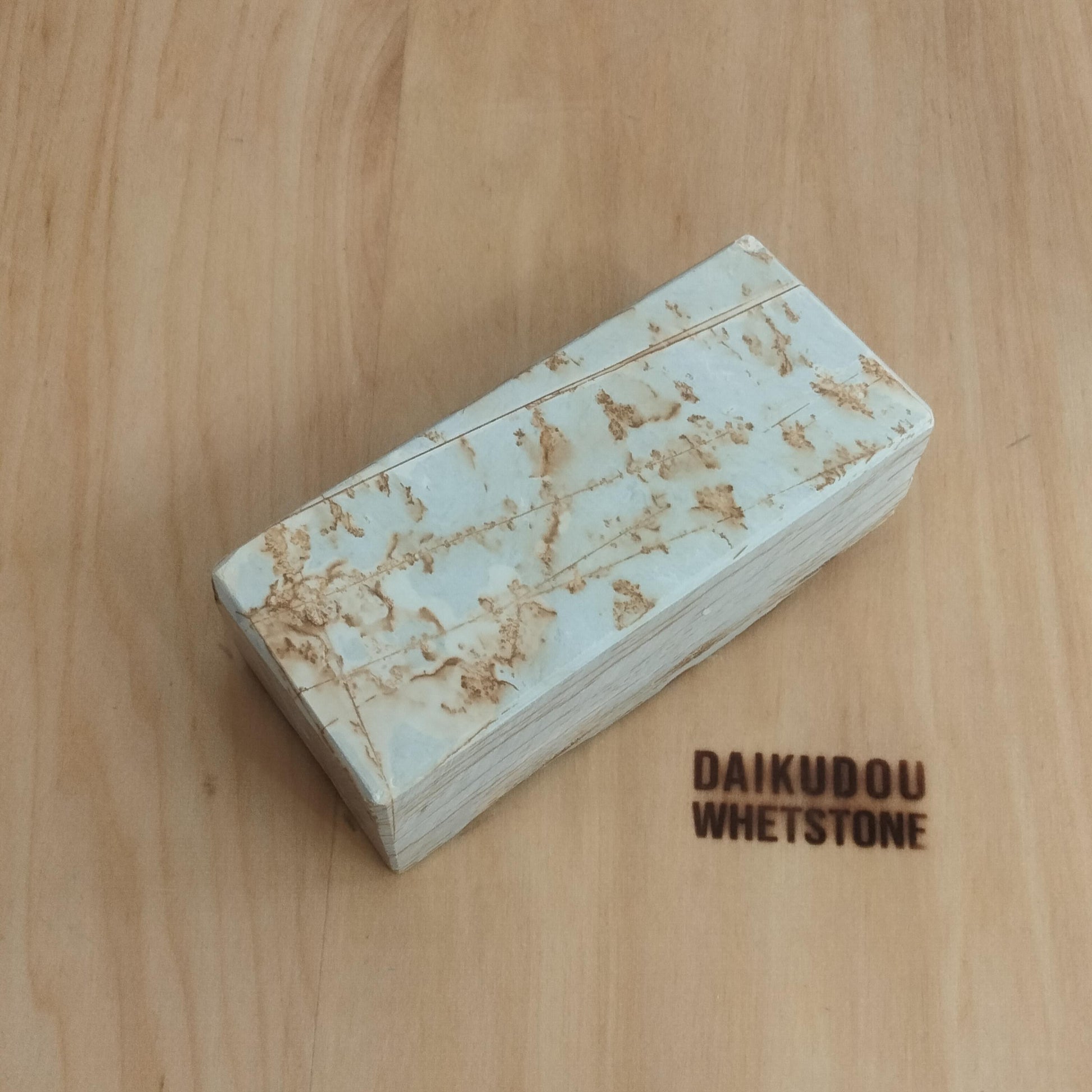 Natural Whetstone Renge White Suita 842g | Made in Japan, Kyoto, Shohonyama