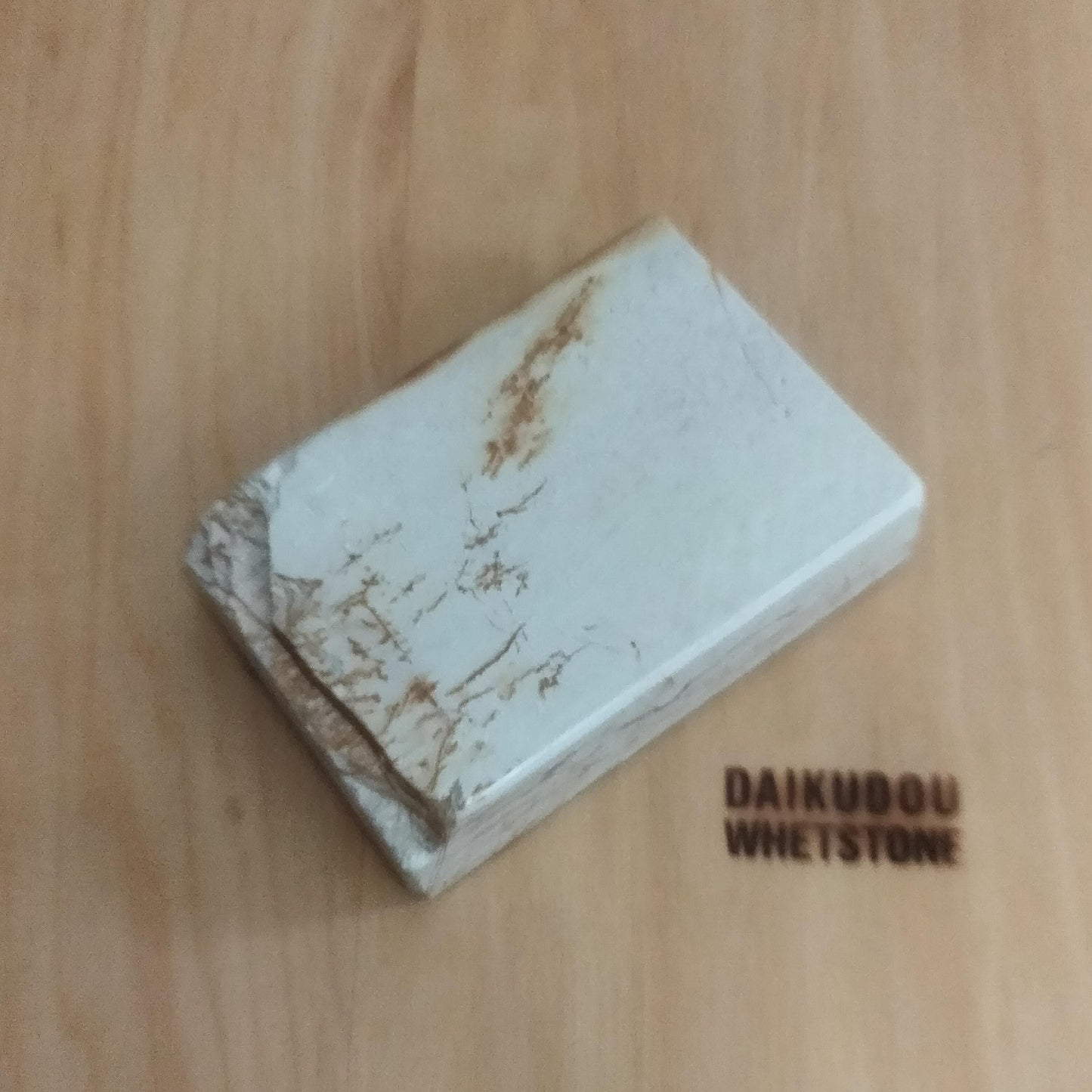 Natural Whetstone White Suita 911g | Made in Japan, Kyoto, Shohonyama