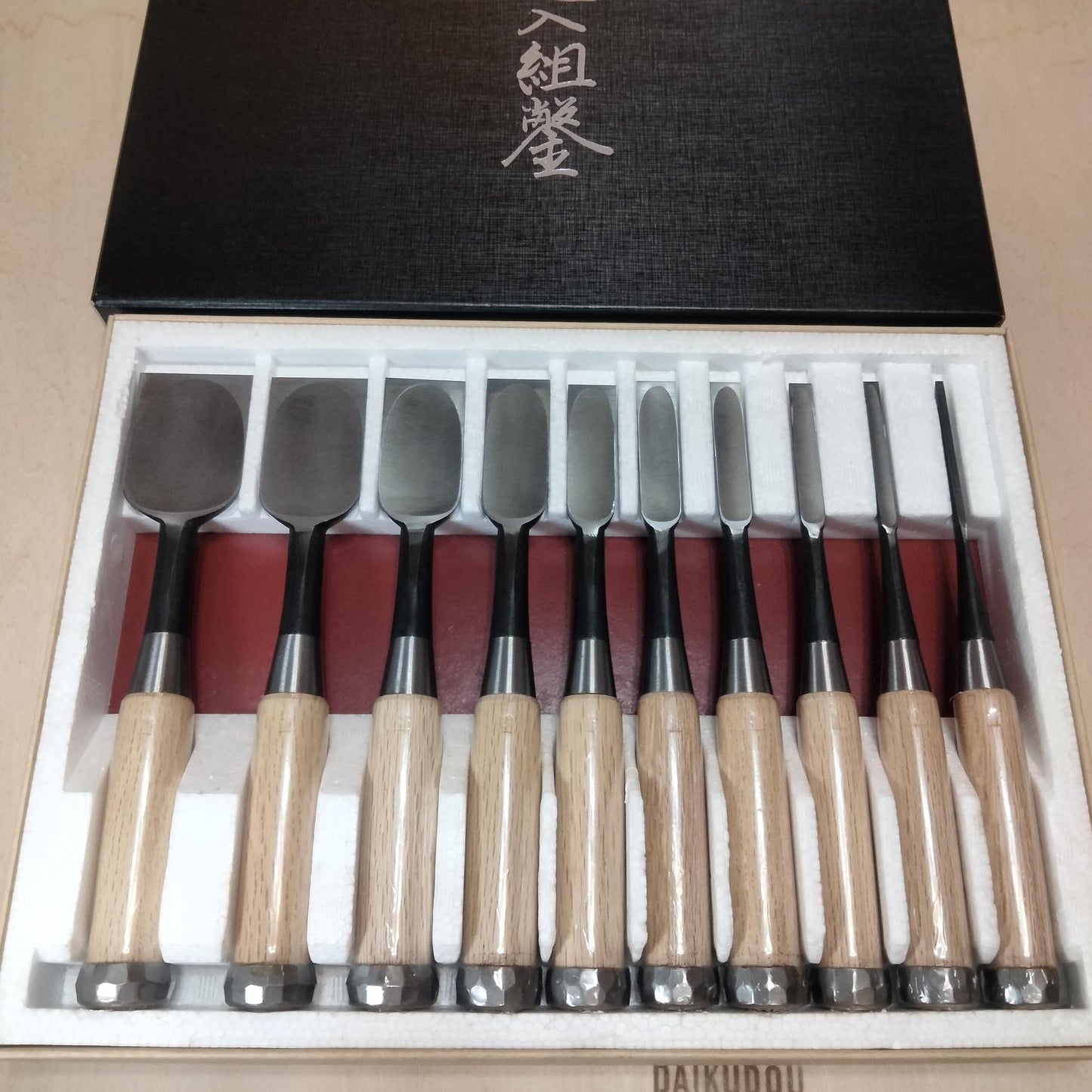 Vintage Chisel Set Tazai Meizan Oire Nomi | Made in Japan | Unused