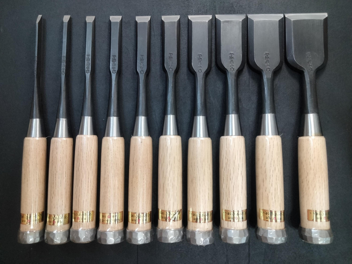 Vintage Chisel Set Tazai Meizan Oire Nomi | Made in Japan | Unused