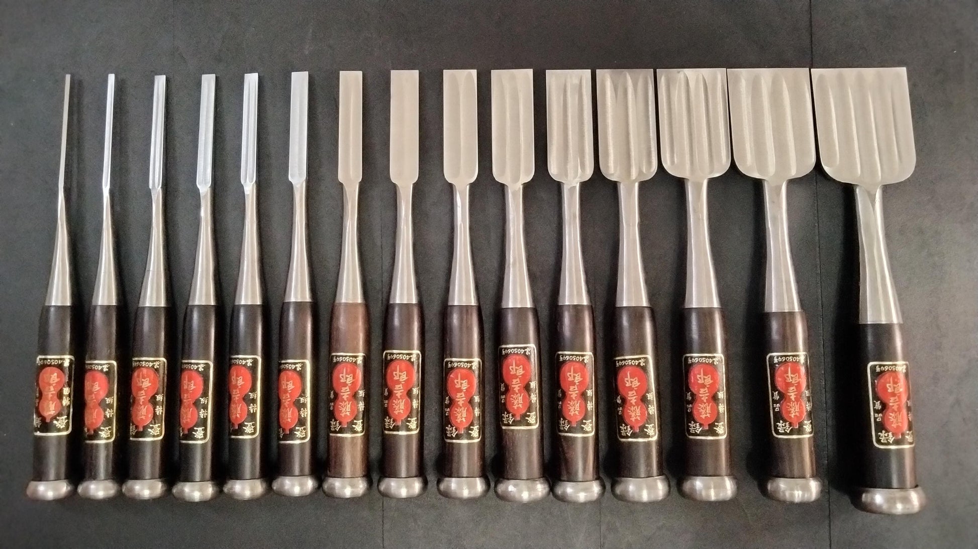Vintage Chisel Set Tōkichirō Oire Nomi 15pcs | Made in Japan | Unused