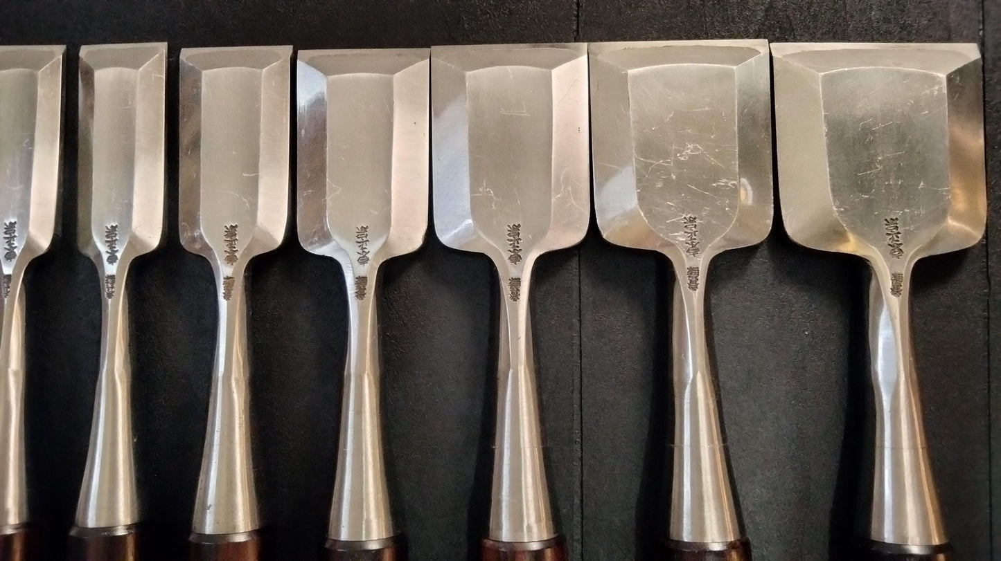 Vintage Chisel Set Higashimasamune Oire Nomi 15pcs | Made in Japan | Unused