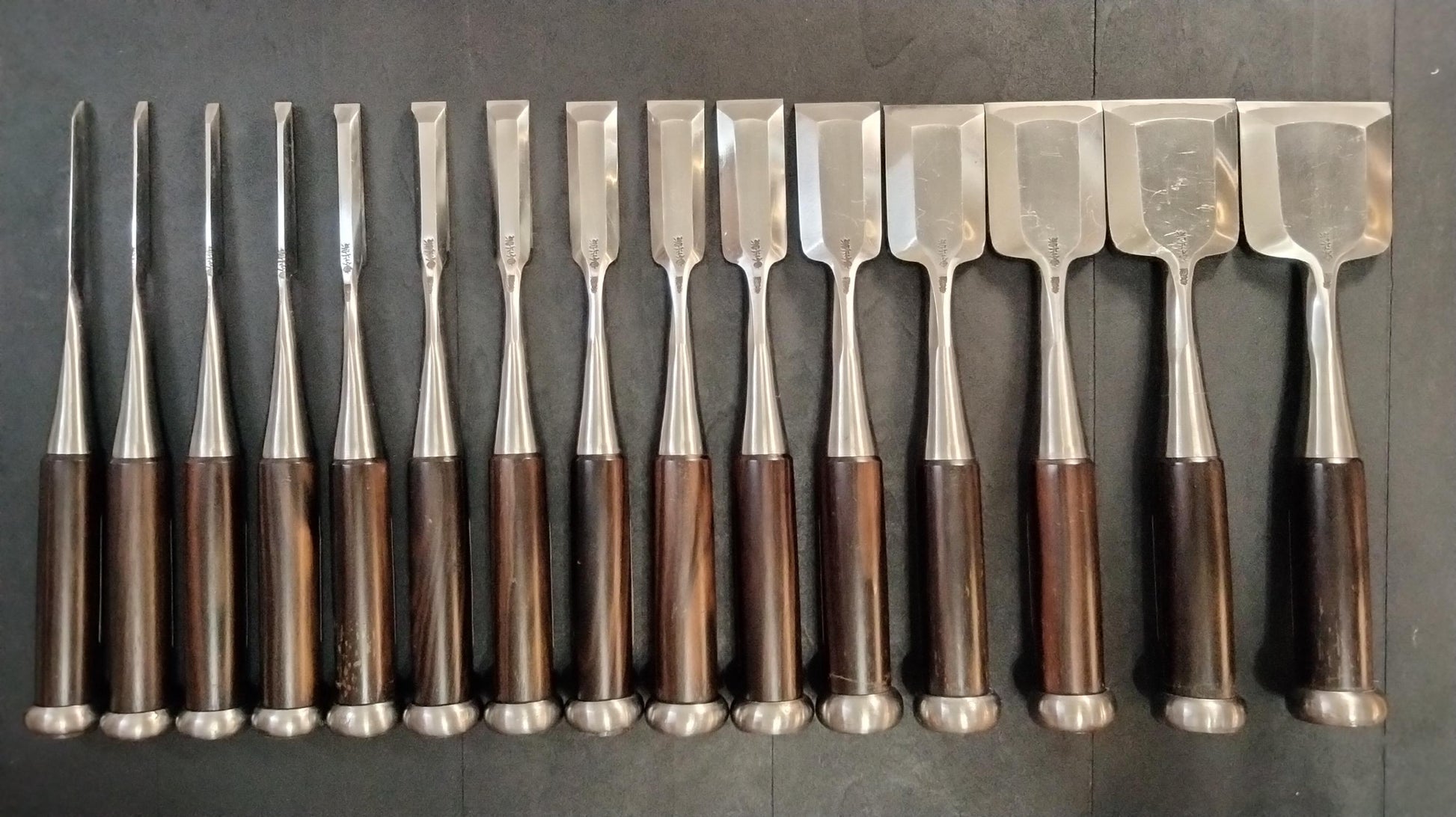 Vintage Chisel Set Higashimasamune Oire Nomi 15pcs | Made in Japan | Unused