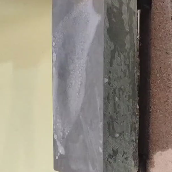 Natural Whetstone Damascus Mizu Asagi 2780g | Made in Japan, Kyoto, Shohonyama