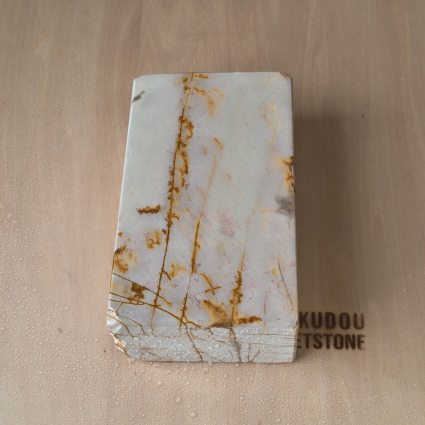 Natural Whetstone Renge White Suita 1272g | Made in Japan, Kyoto, Shohonyama
