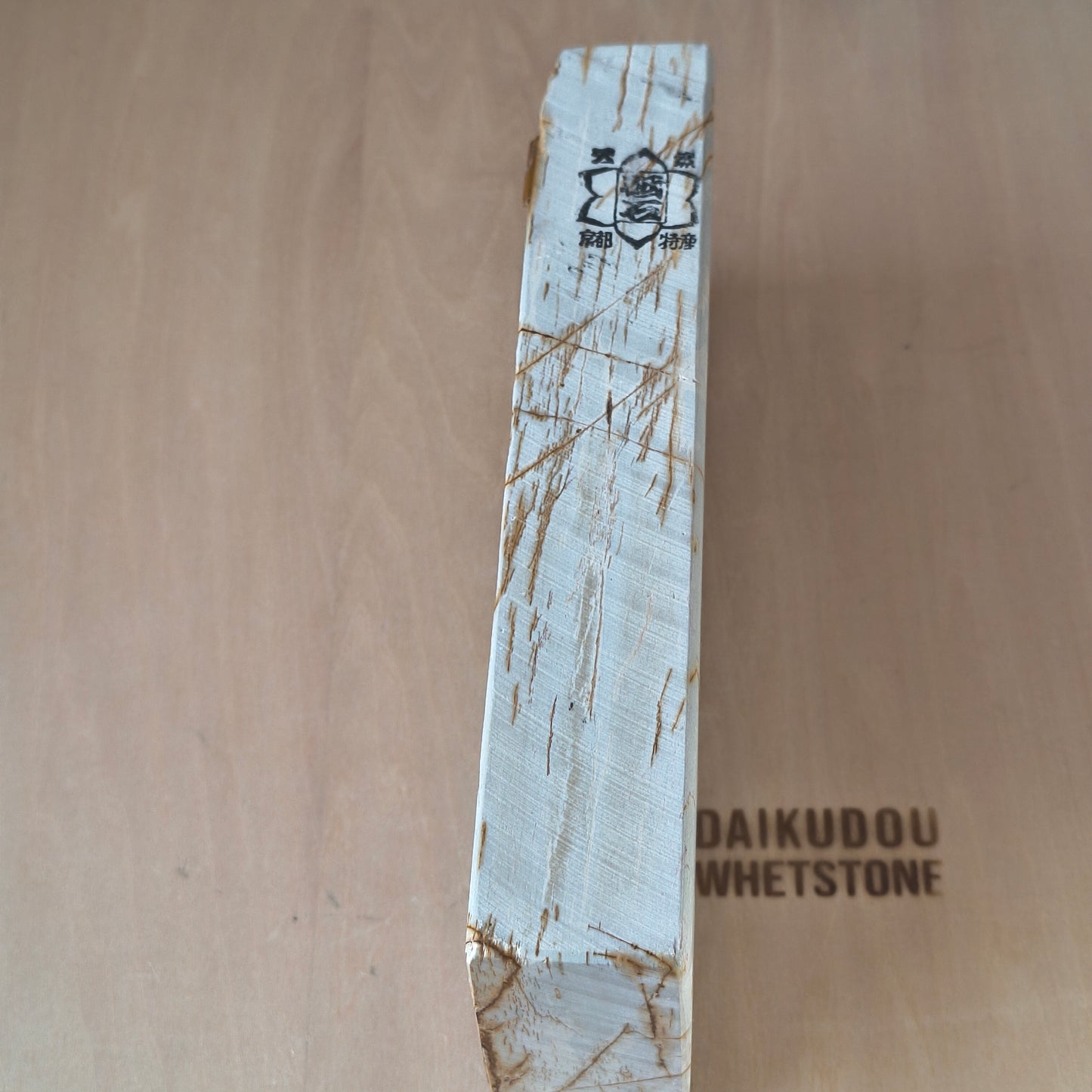 Natural Whetstone White Suita 1369g | Made in Japan, Kyoto, Shohonyama