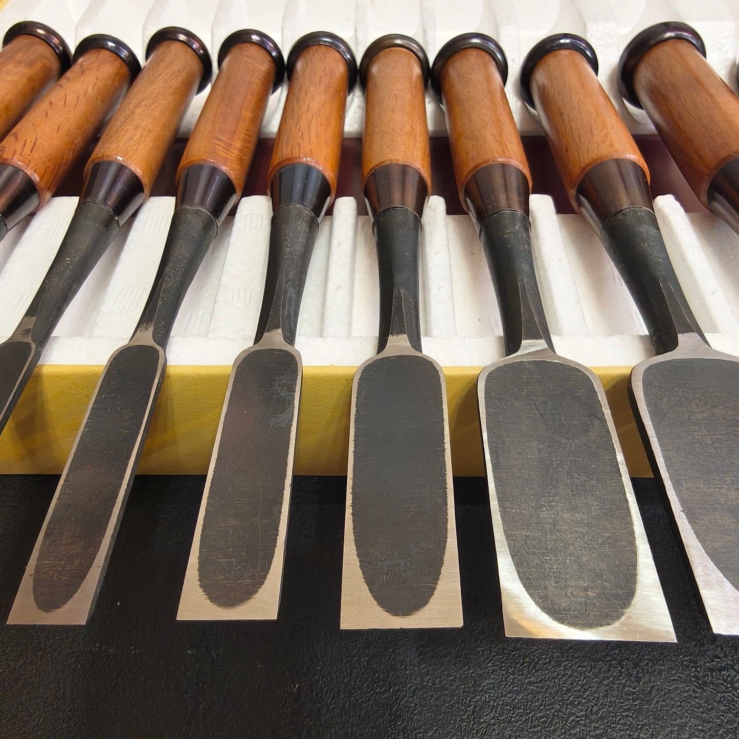 Vintage Chisel Set Yoshikane Oire Nomi 10pcs | Made in Japan | Unused