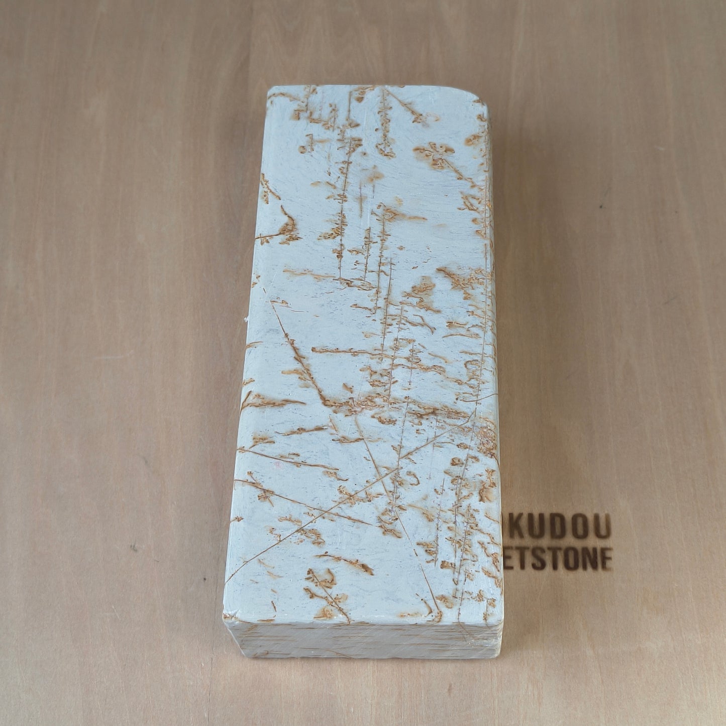 Natural Whetstone Renge White Suita Suminagashi 1222g | Made in Japan, Kyoto, Shohonyama