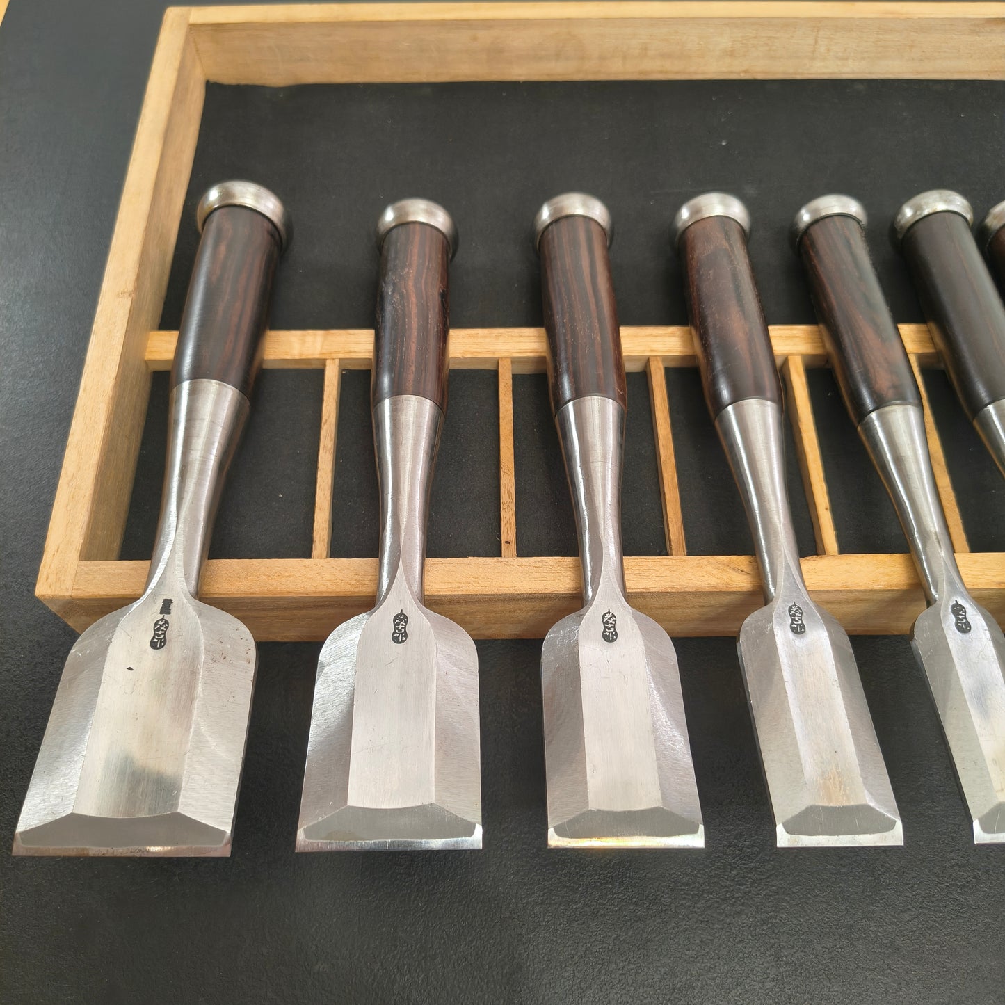 Vintage Chisel Set Tokichiro Oire Nomi 15pcs | Made in Japan | Unused