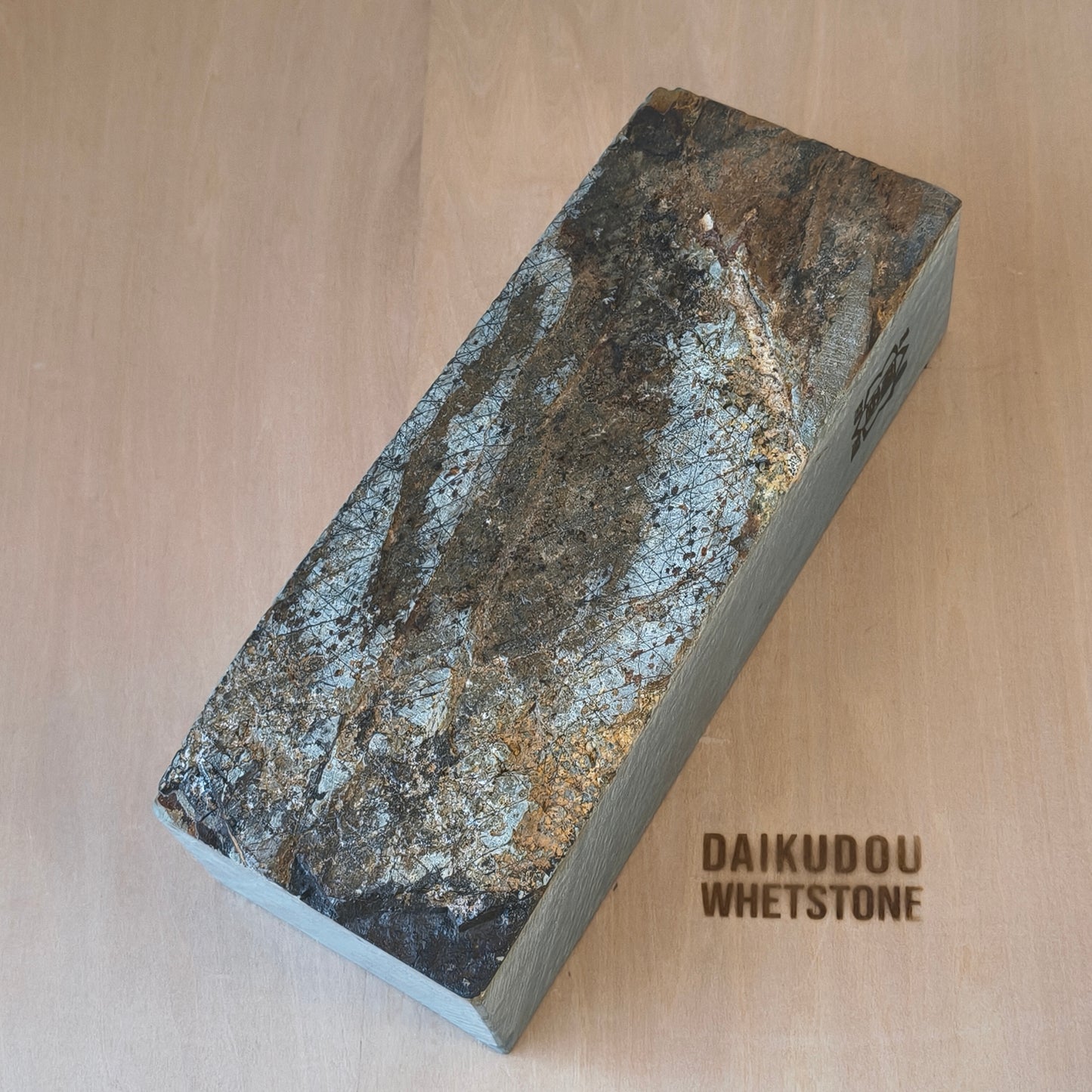 Natural Whetstone Damascus Mizu Asagi 2780g | Made in Japan, Kyoto, Shohonyama