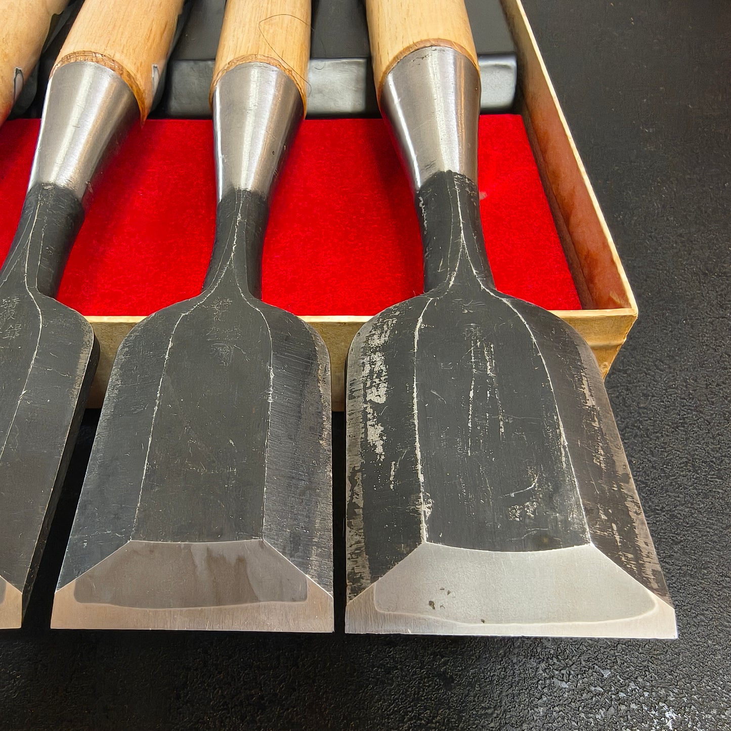 Vintage Chisel Set Minamoto Nobusada Oire Nomi 10pcs | Made in Japan | Unused