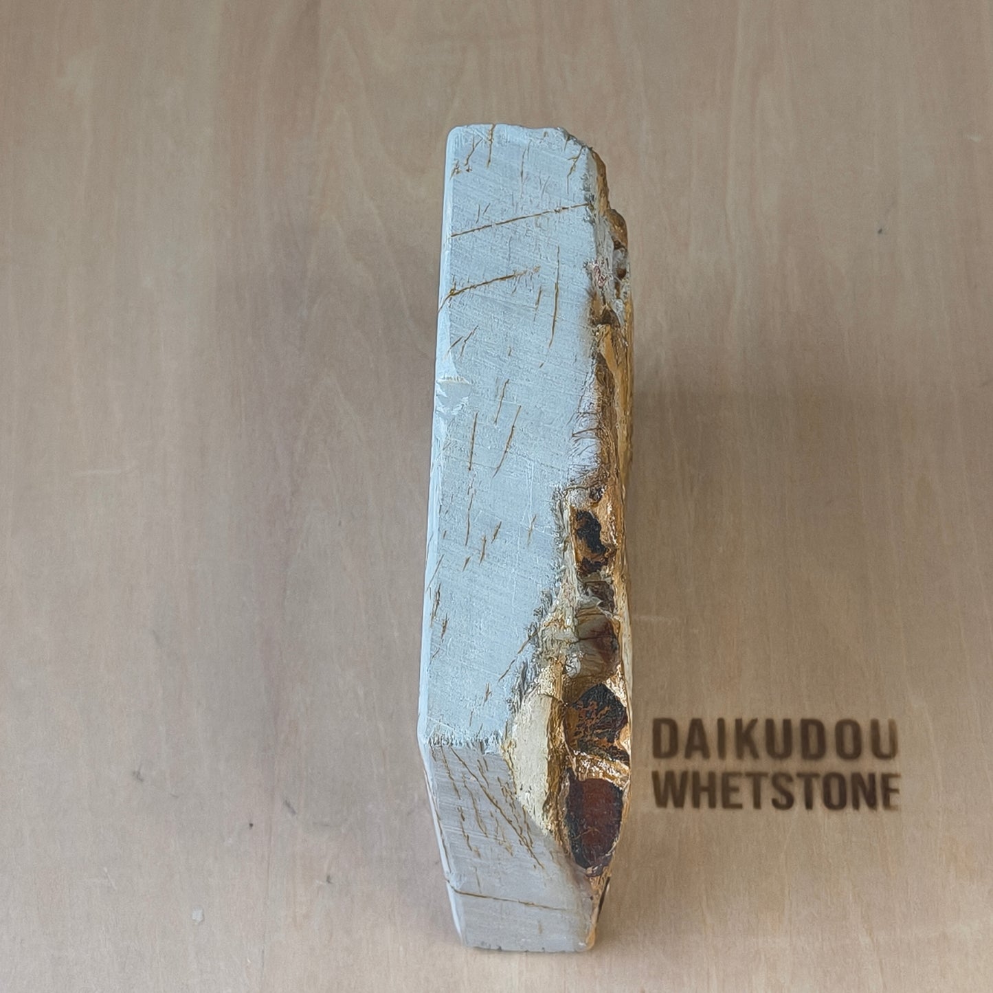 Natural Whetstone Renge White Suita 861g | Made in Japan, Kyoto, Shohonyama