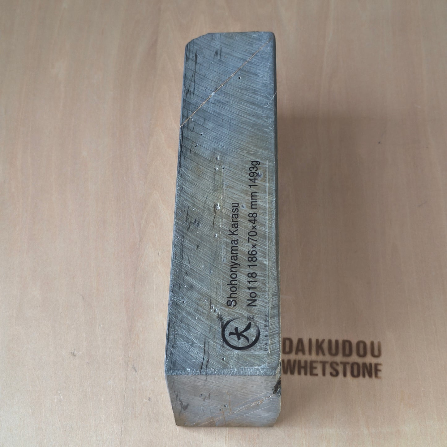 Natural Whetstone Karasu 1493g | Made in Japan, Kyoto, Shohonyama