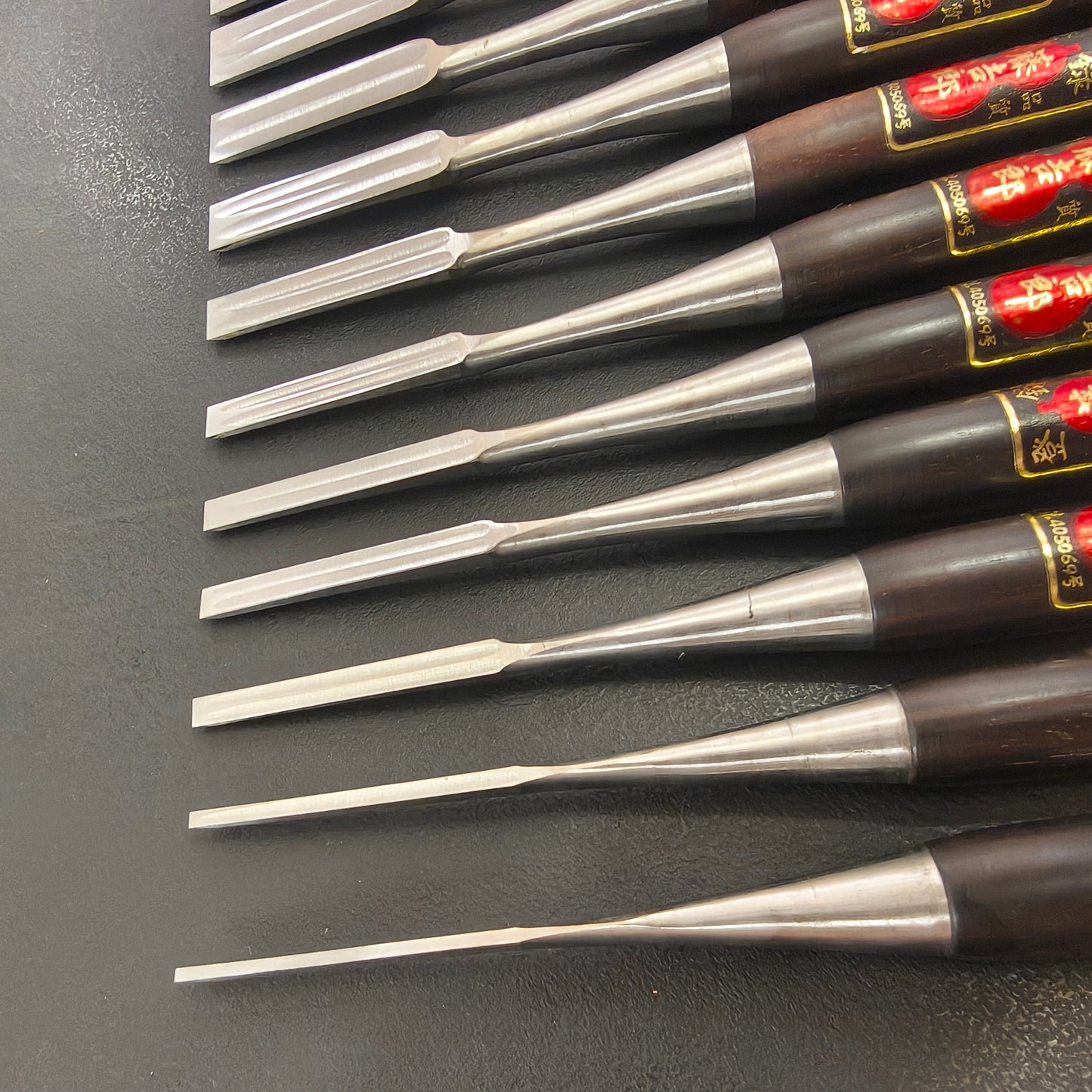 Vintage Chisel Set Tokichiro Oire Nomi 15pcs | Made in Japan | Unused
