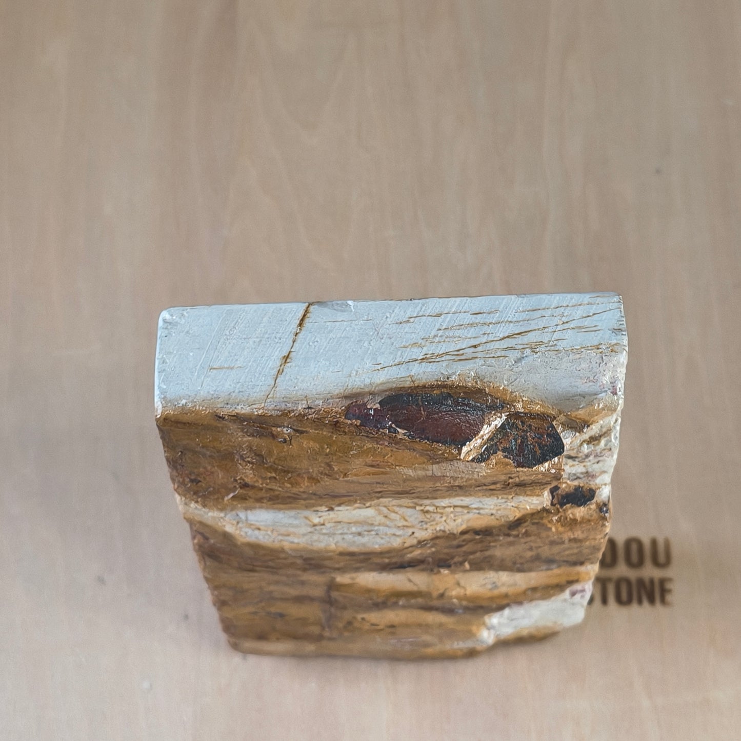 Natural Whetstone Renge White Suita 861g | Made in Japan, Kyoto, Shohonyama