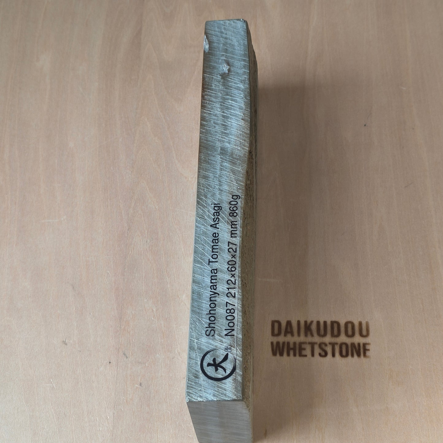 Natural Whetstone Tomae Asagi 860g | Made in Japan, Kyoto, Shohonyama