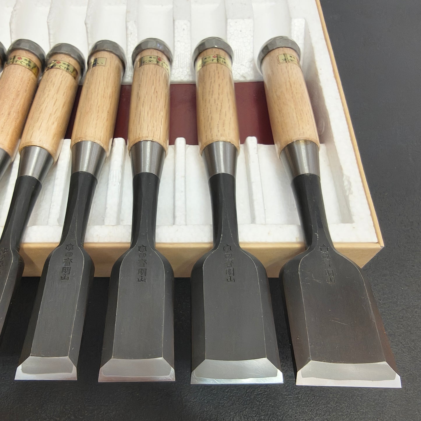 Vintage Chisel Set Tazai Meizan Oire Nomi | Made in Japan | Unused