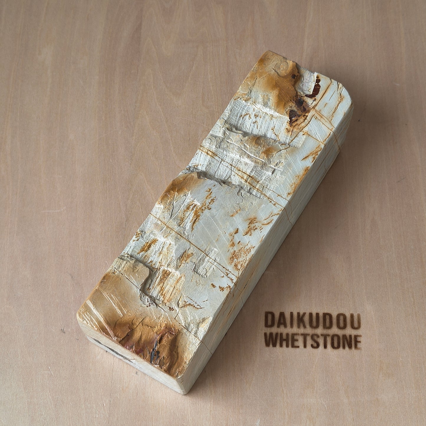 Natural Whetstone Renge Suminagashi Suita 877g | Made in Japan, Kyoto, Shohonyama