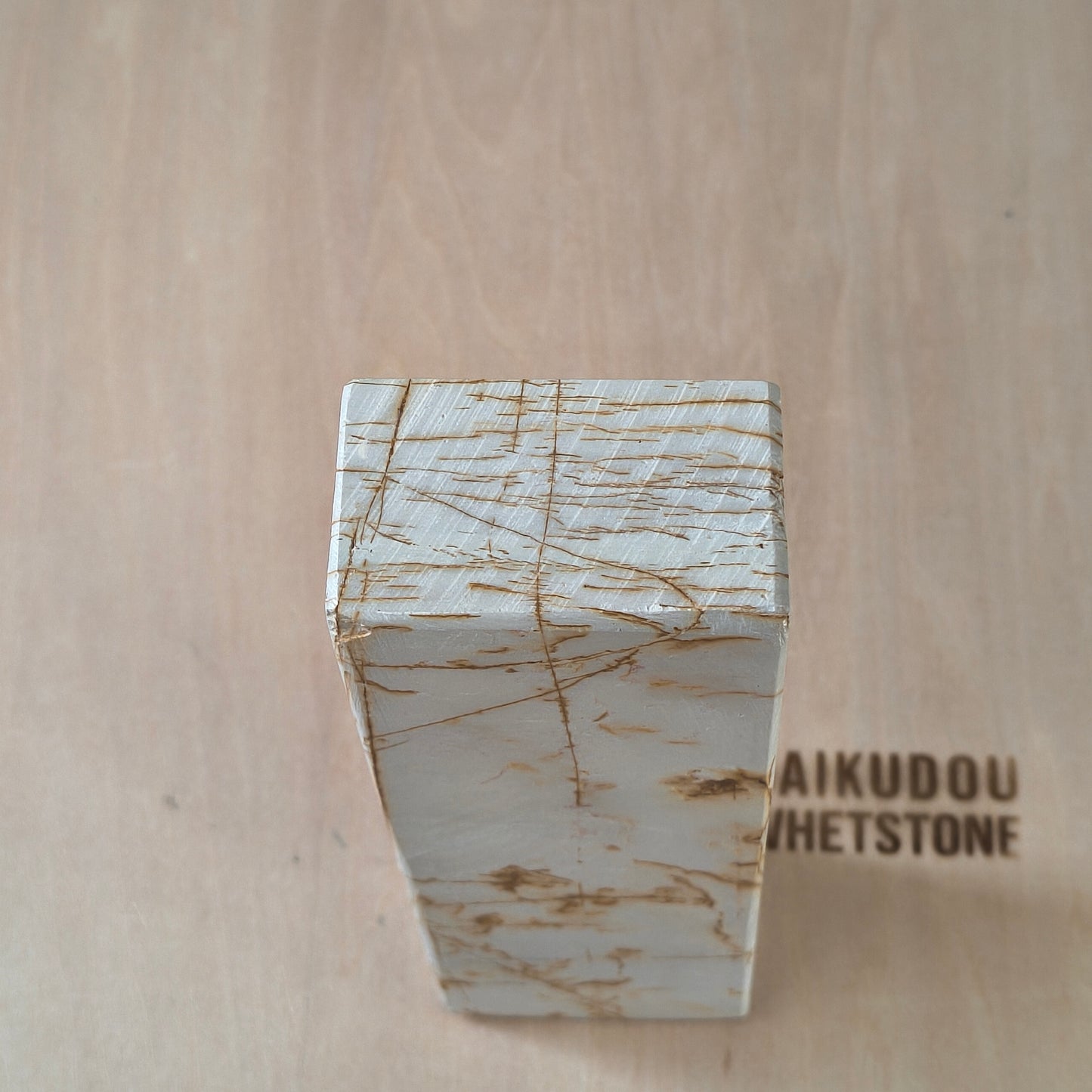 Natural Whetstone Renge White Suita 647g | Made in Japan, Kyoto, Shohonyama