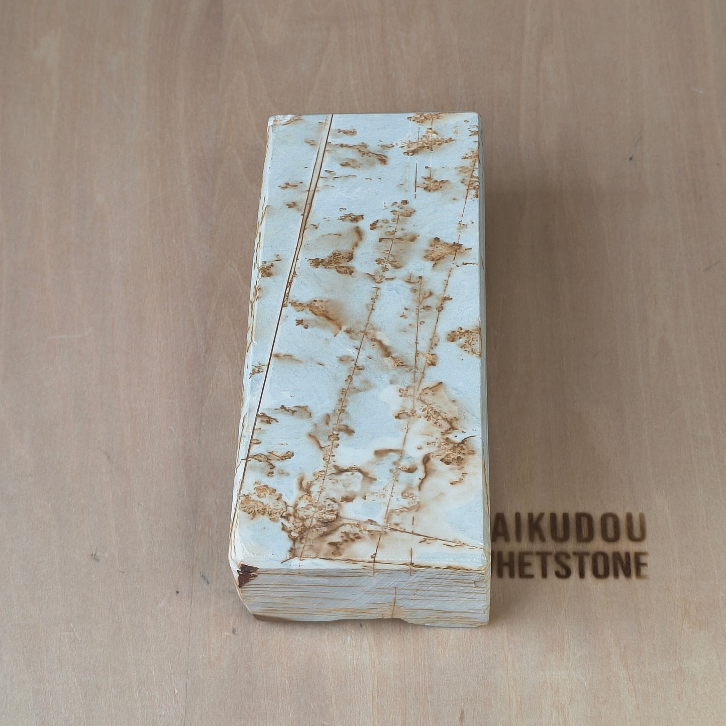 Natural Whetstone White Suita 842g | Made in Japan, Kyoto, Shohonyama
