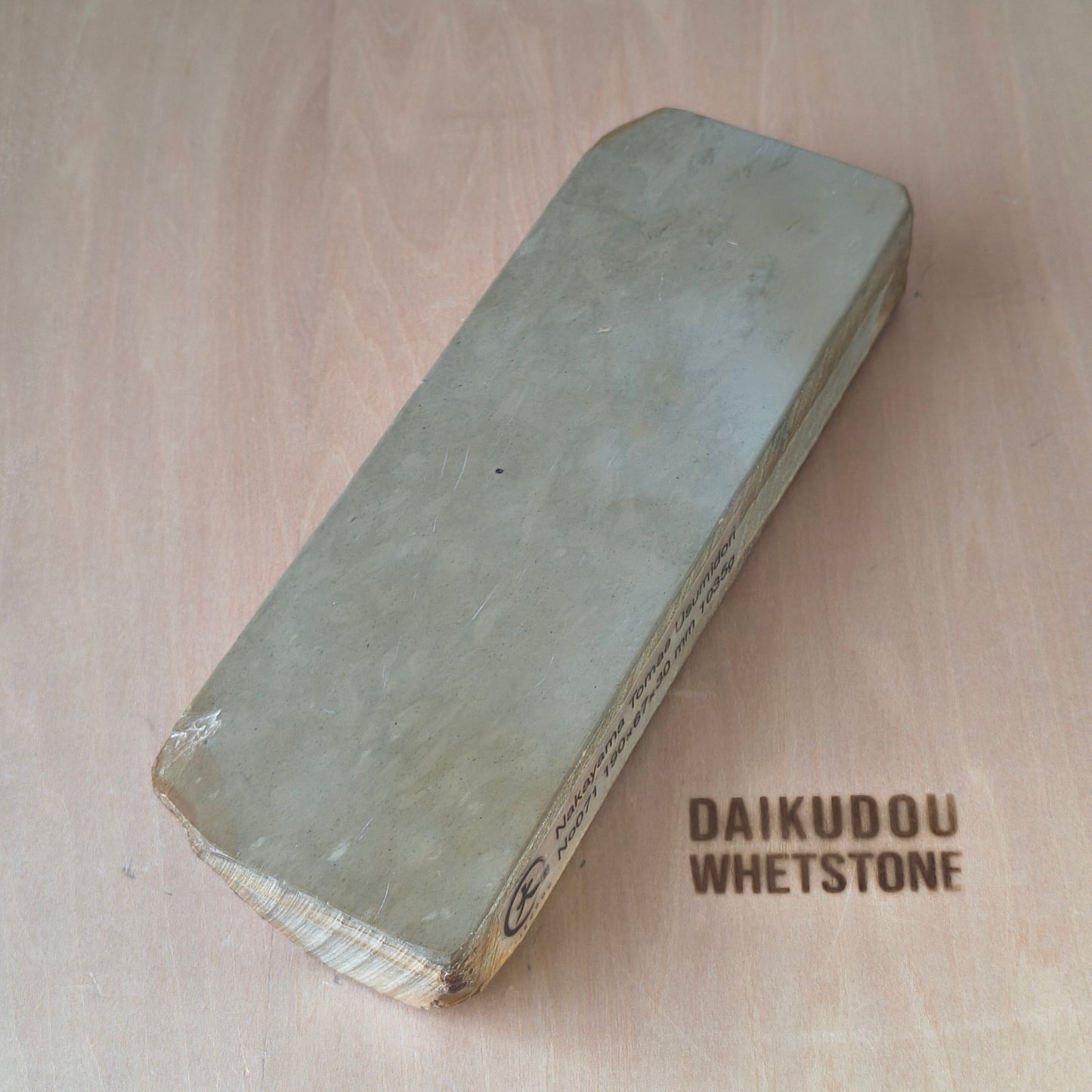 Natural Whetstone Nakayama Tomae Usumidori 1035g | Made in Japan, Kyoto, Shohonyama