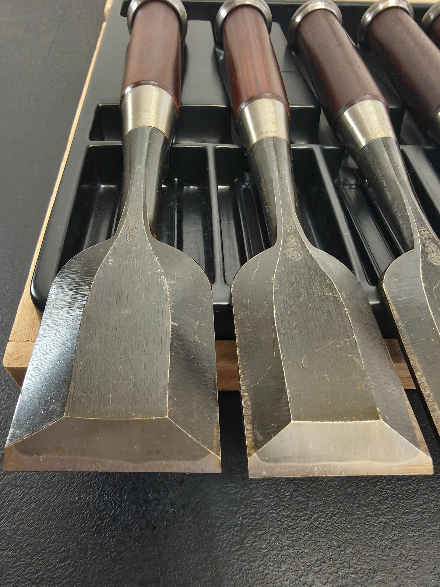 Vintage Chisel Set Kichiichirō Oire Nomi 10pcs | Made in Japan | Unused