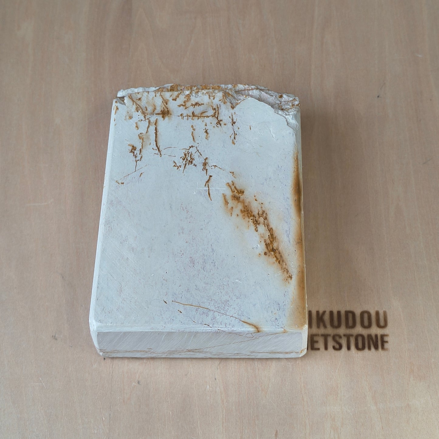 Natural Whetstone White Suita 911g | Made in Japan, Kyoto, Shohonyama