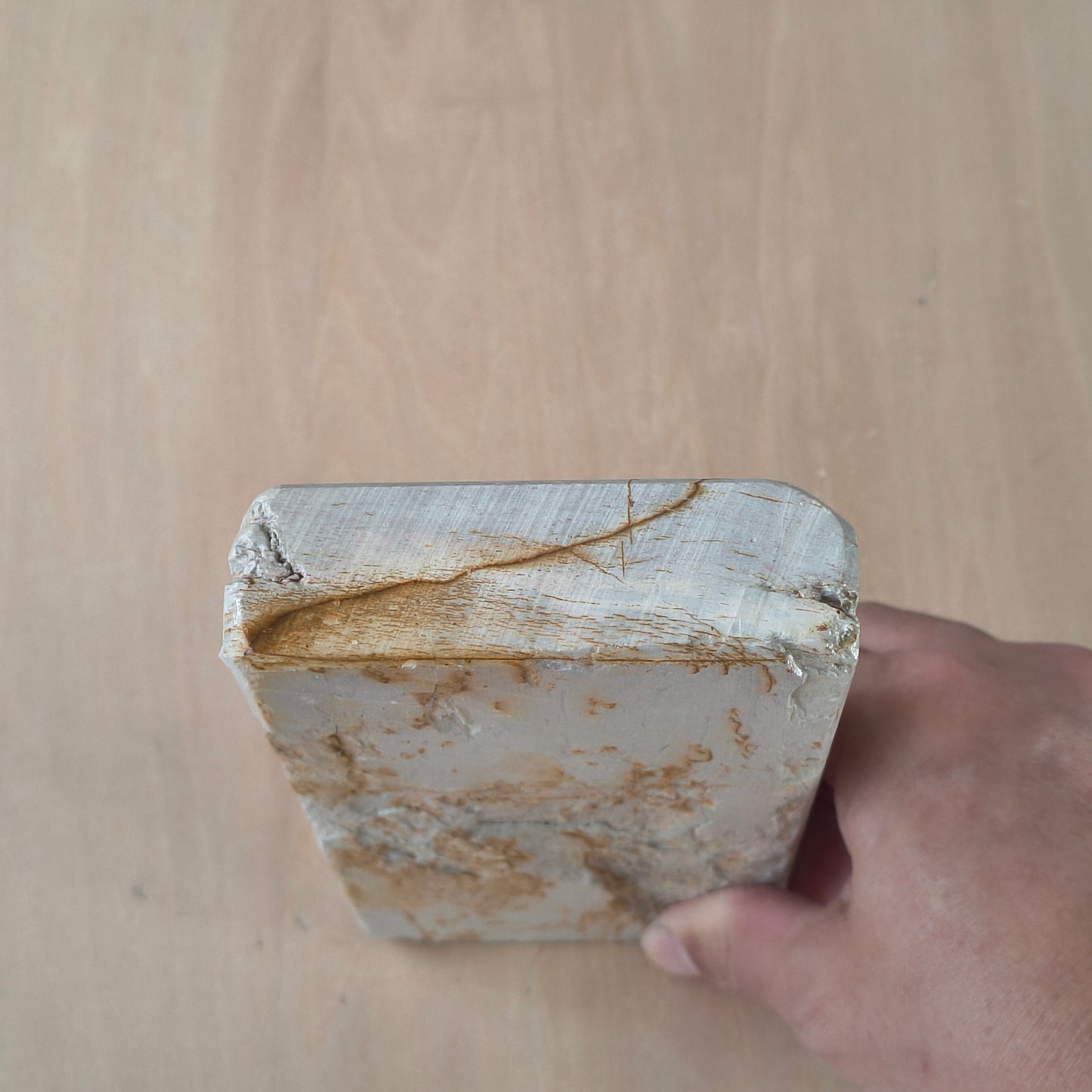 Natural Whetstone Renge Suita 678g | Made in Japan, Kyoto, Shohonyama