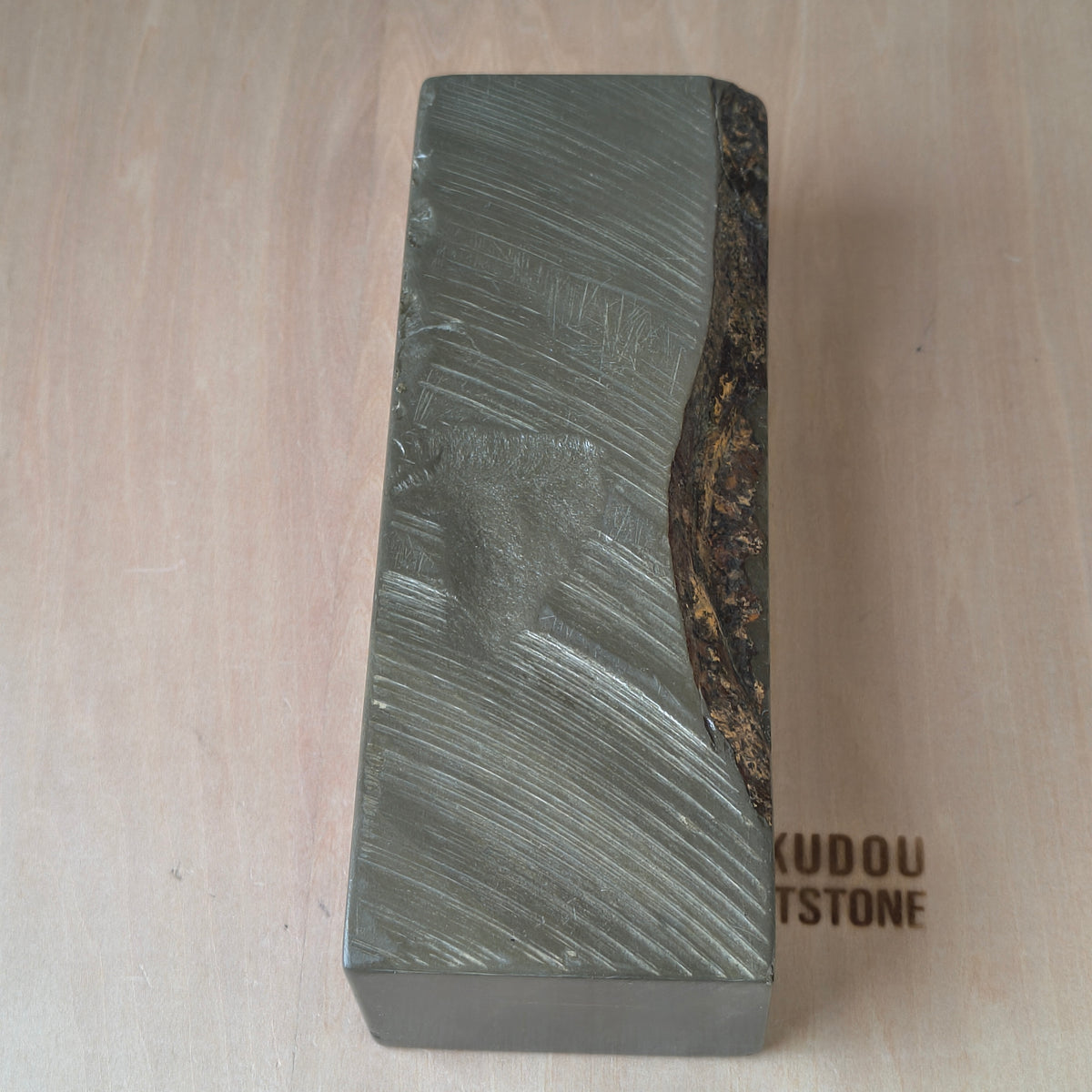Natural Whetstone Atagoyama Awasedo 2035g | Made in Japan, Kyoto, Shohonyama