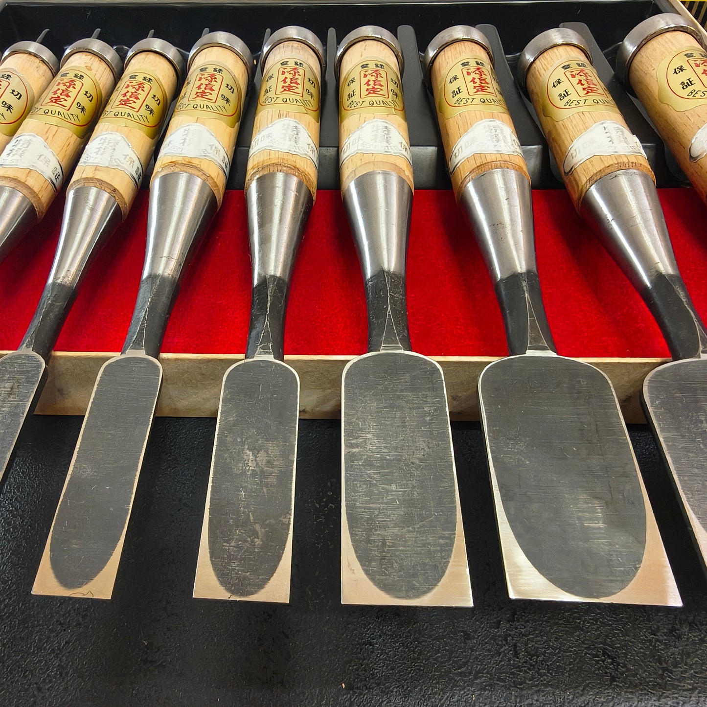 Vintage Chisel Set Minamoto Nobusada Oire Nomi 10pcs | Made in Japan | Unused