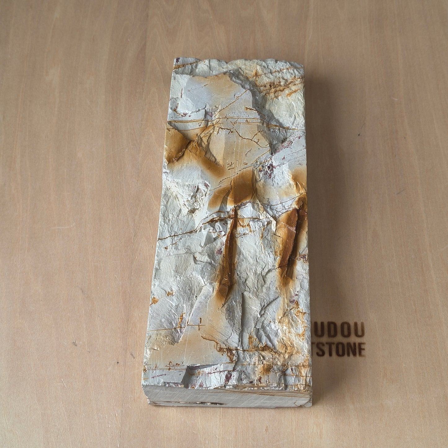 Natural Whetstone White Suita 1138g | Made in Japan, Kyoto, Shohonyama