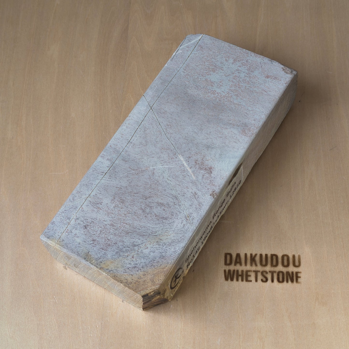 Natural Whetstone Renge Suita 1283g | Made in Japan, Kyoto, Shohonyama