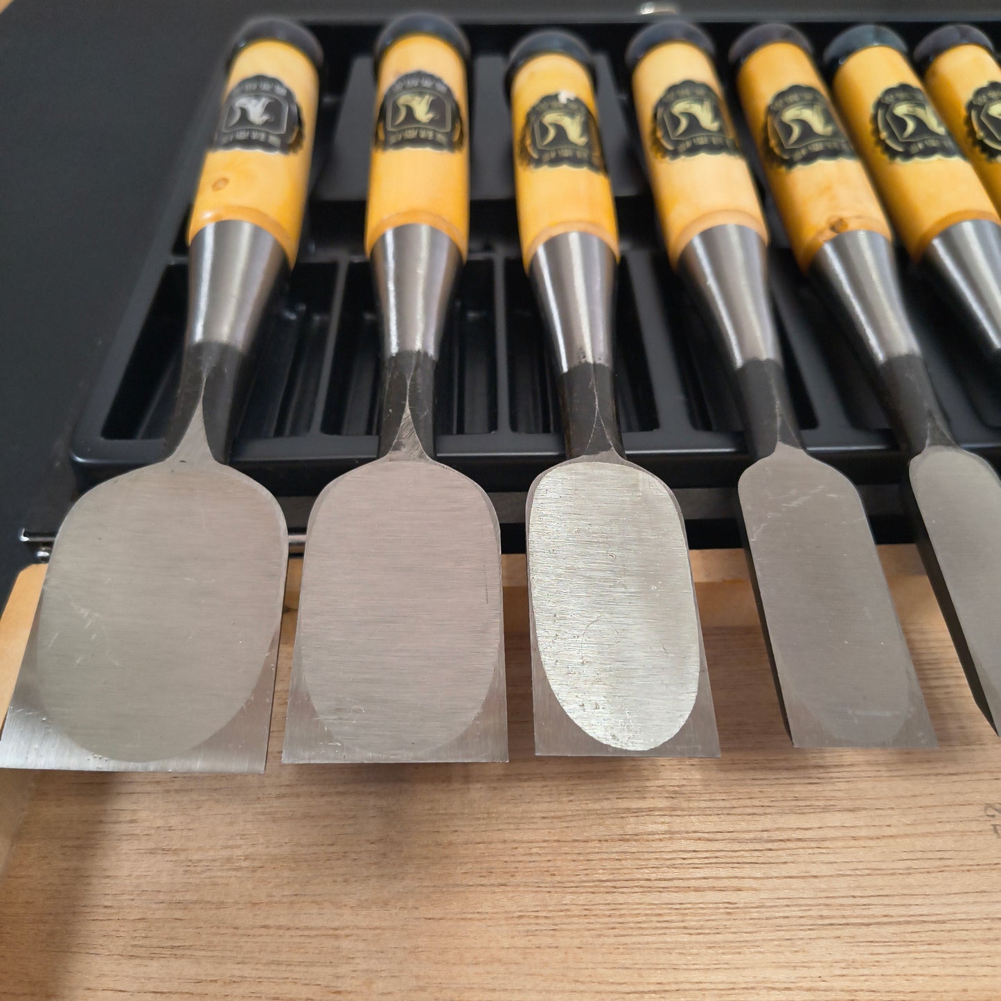 Vintage Chisel Set Kitsune Oire Nomi 10pcs | Made in Japan | Unused