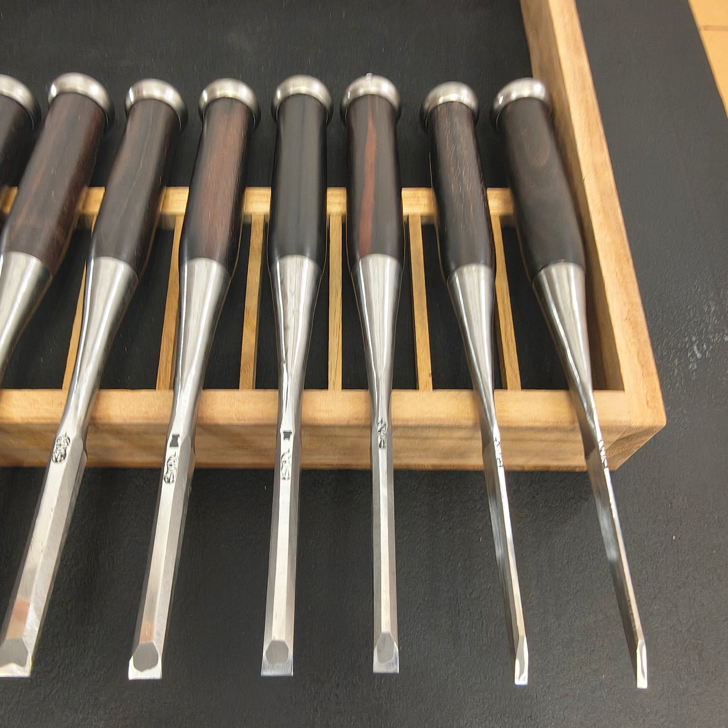 Vintage Chisel Set Tokichiro Oire Nomi 15pcs | Made in Japan | Unused