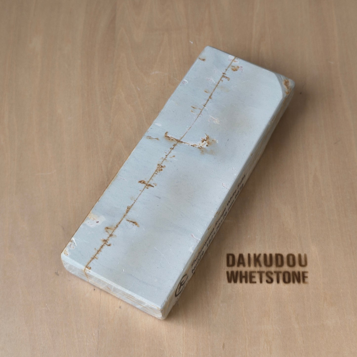 Natural Whetstone Renge White Suita 661g | Made in Japan, Kyoto, Shohonyama