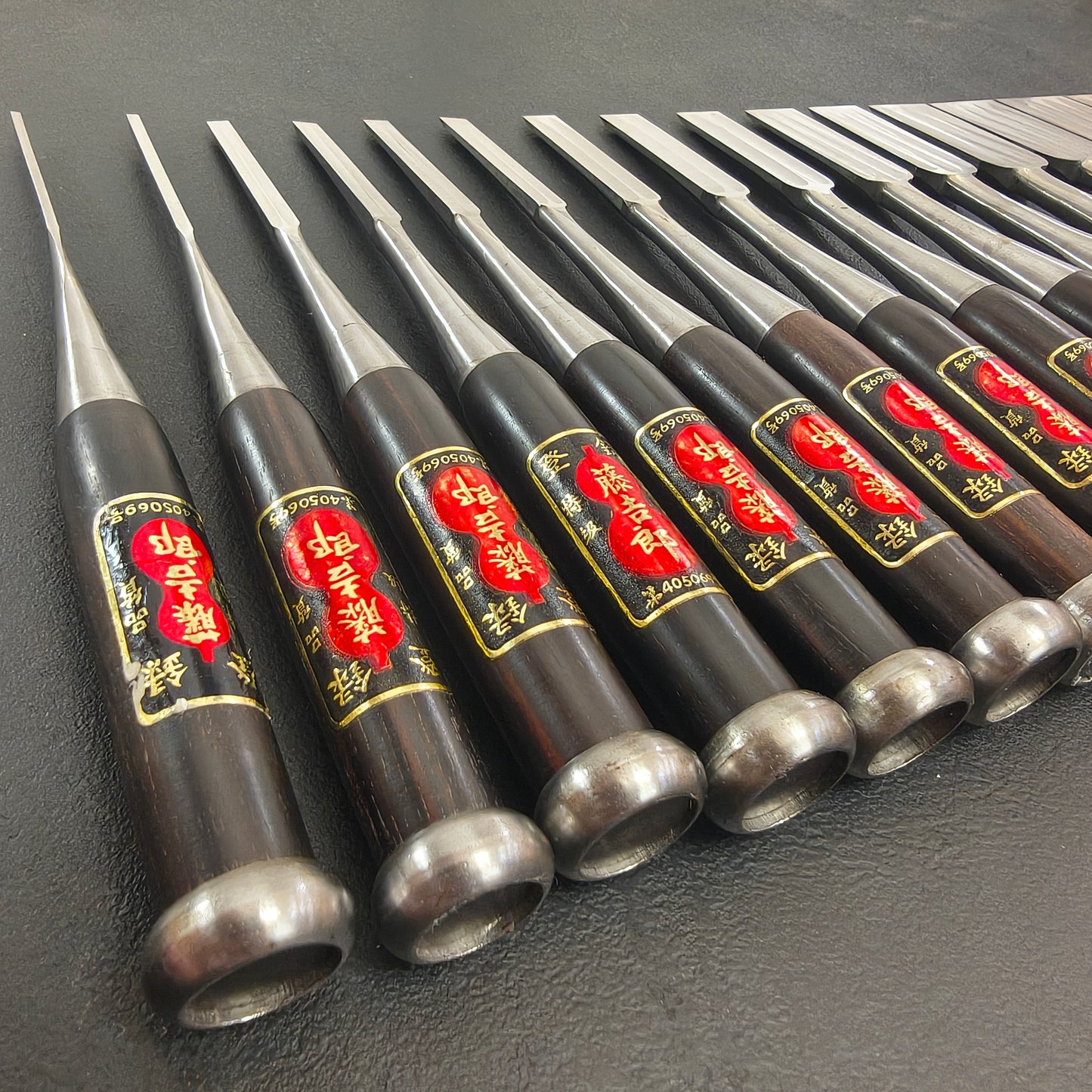 Vintage Chisel Set Tokichiro Oire Nomi 15pcs | Made in Japan | Unused
