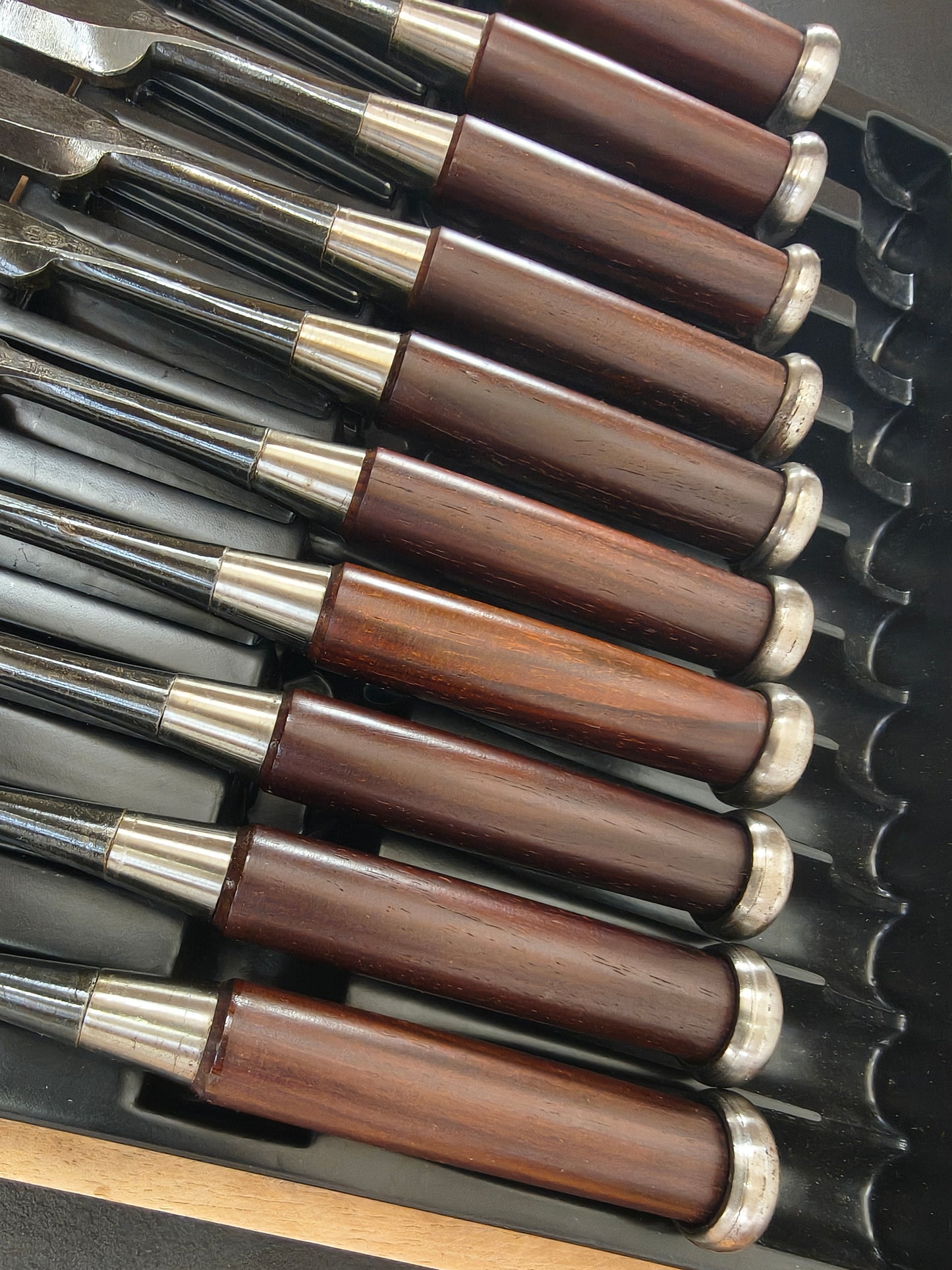 Vintage Chisel Set Kichiichirō Oire Nomi 10pcs | Made in Japan | Unused