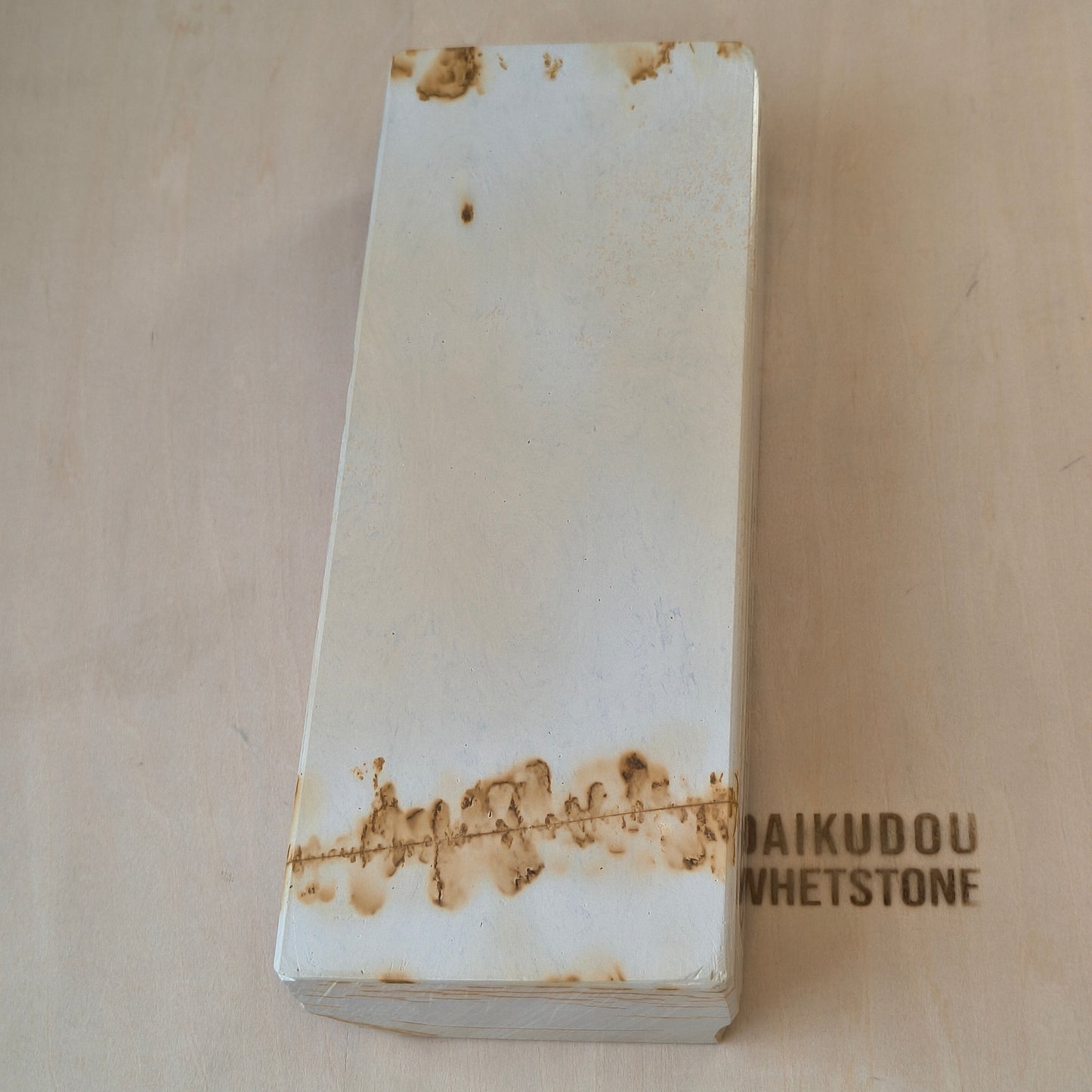 Natural Whetstone White Suita Suminagashi 1637g | Made in Japan, Kyoto, Shohonyama