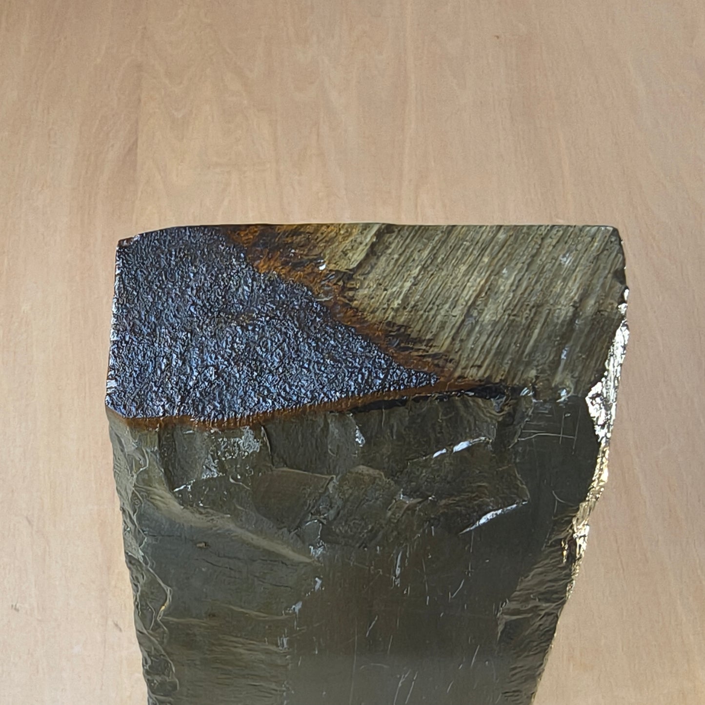 Natural Whetstone Shōbudani Tomae Asagi 1288g | Japanese Honoyama