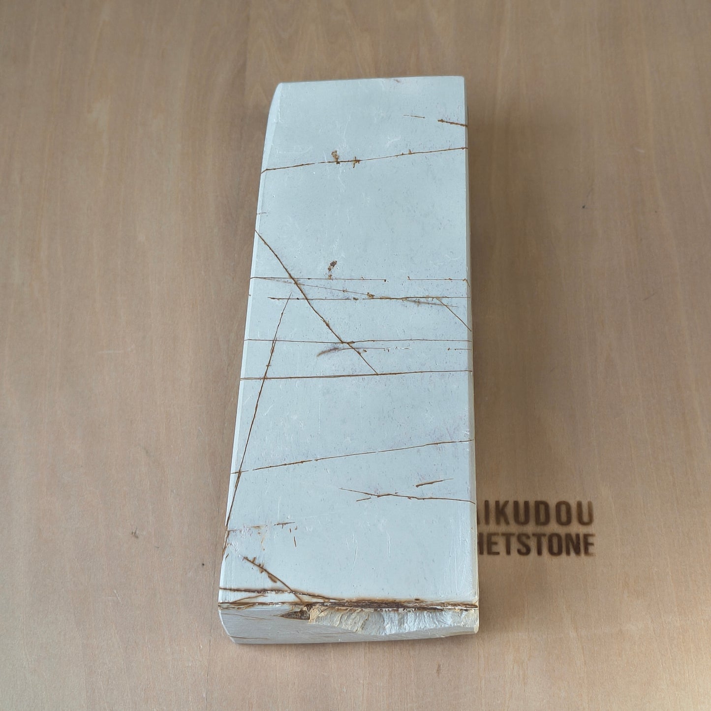 Natural Whetstone White Suita 1231g | Made in Japan, Kyoto, Shohonyama