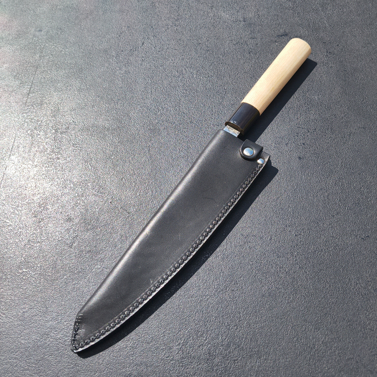 TosaUchi Silver #3 Damascus Tsuchime Gyuto 210mm
