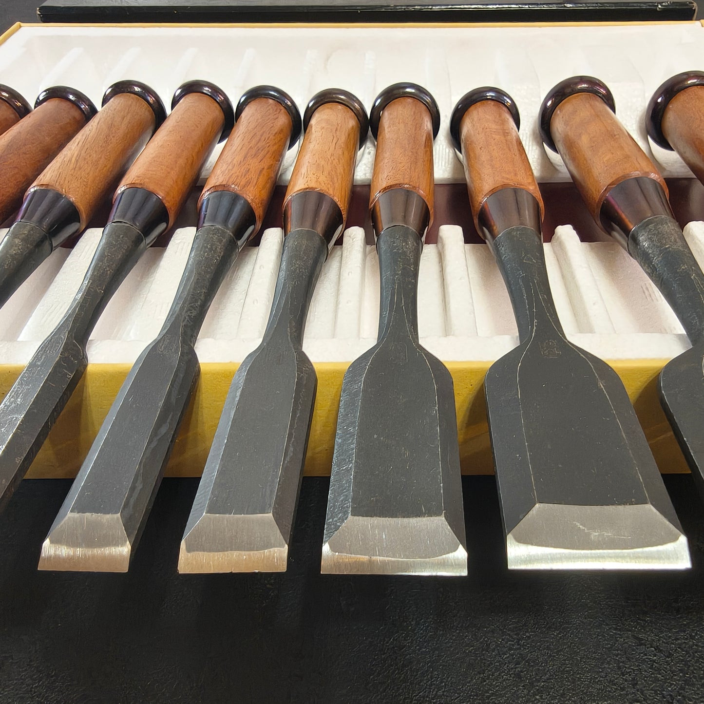 Vintage Chisel Set Yoshikane Oire Nomi 10pcs | Made in Japan | Unused