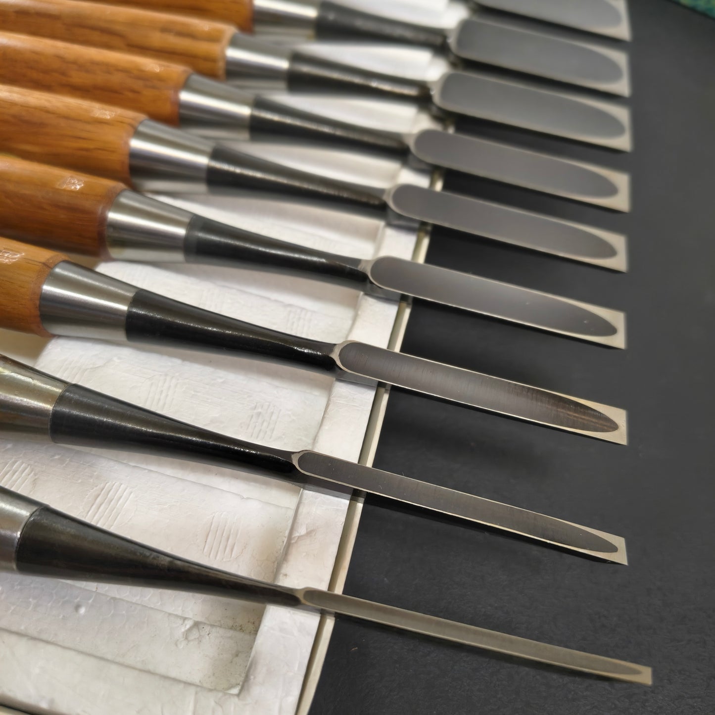 Vintage Chisel Set Yoshimasa Oire Nomi 10pcs | Made in Japan | Unused